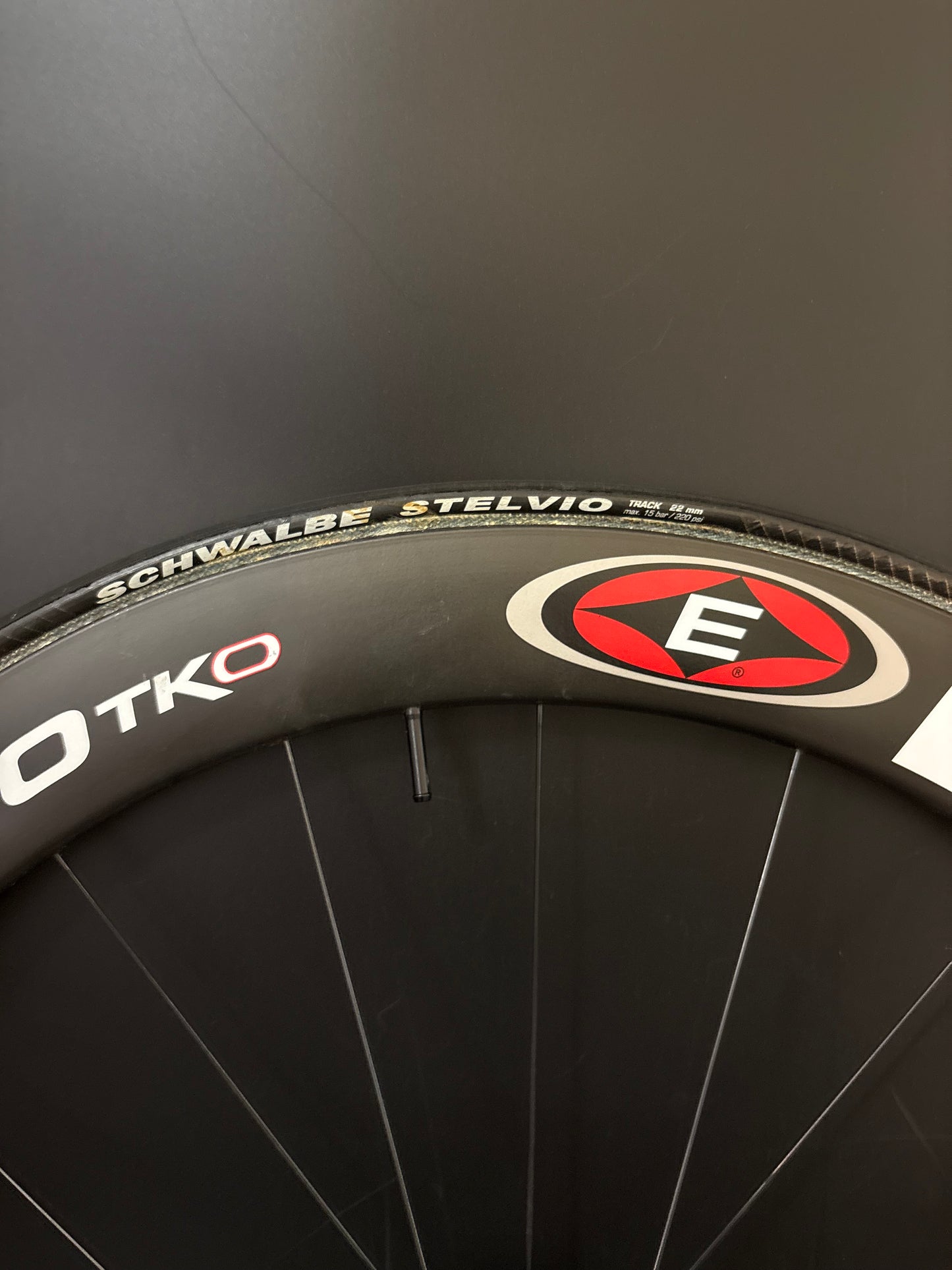 Easton EC90 TKO 55mm Carbon Tubular Wheelset 20/28h