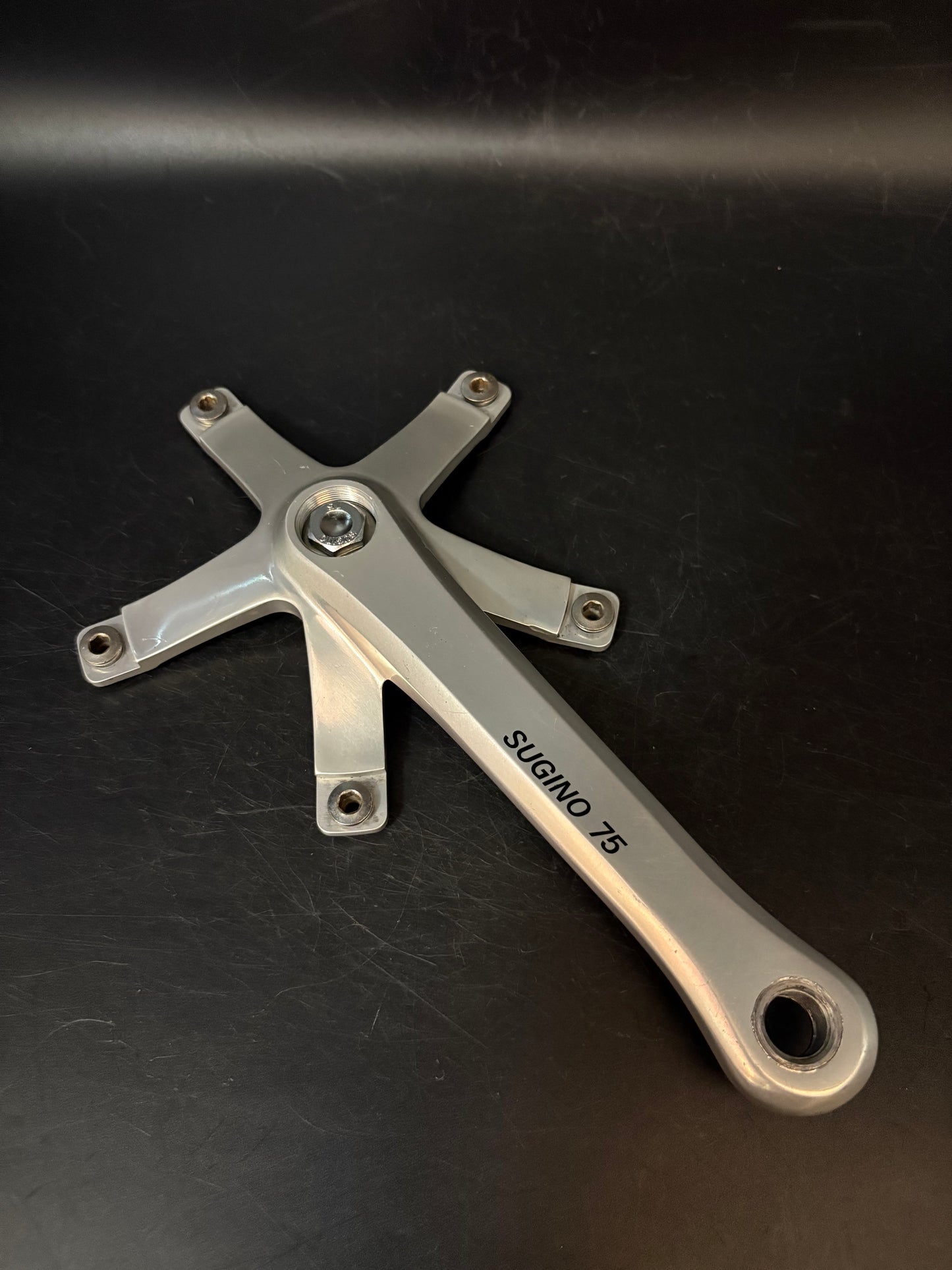Sugino 75 Cranks Silver 165mm