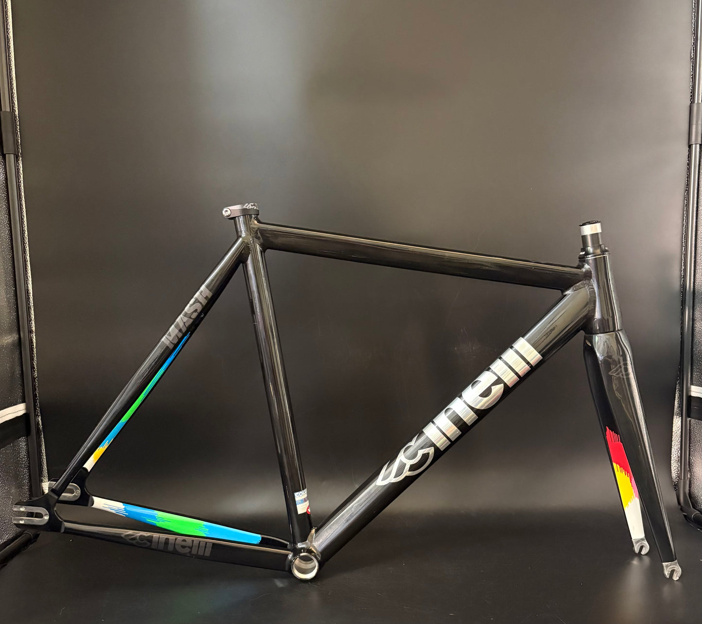 Cinelli Mash Histogram Frameset Black Small 54cm ST 52cm TT