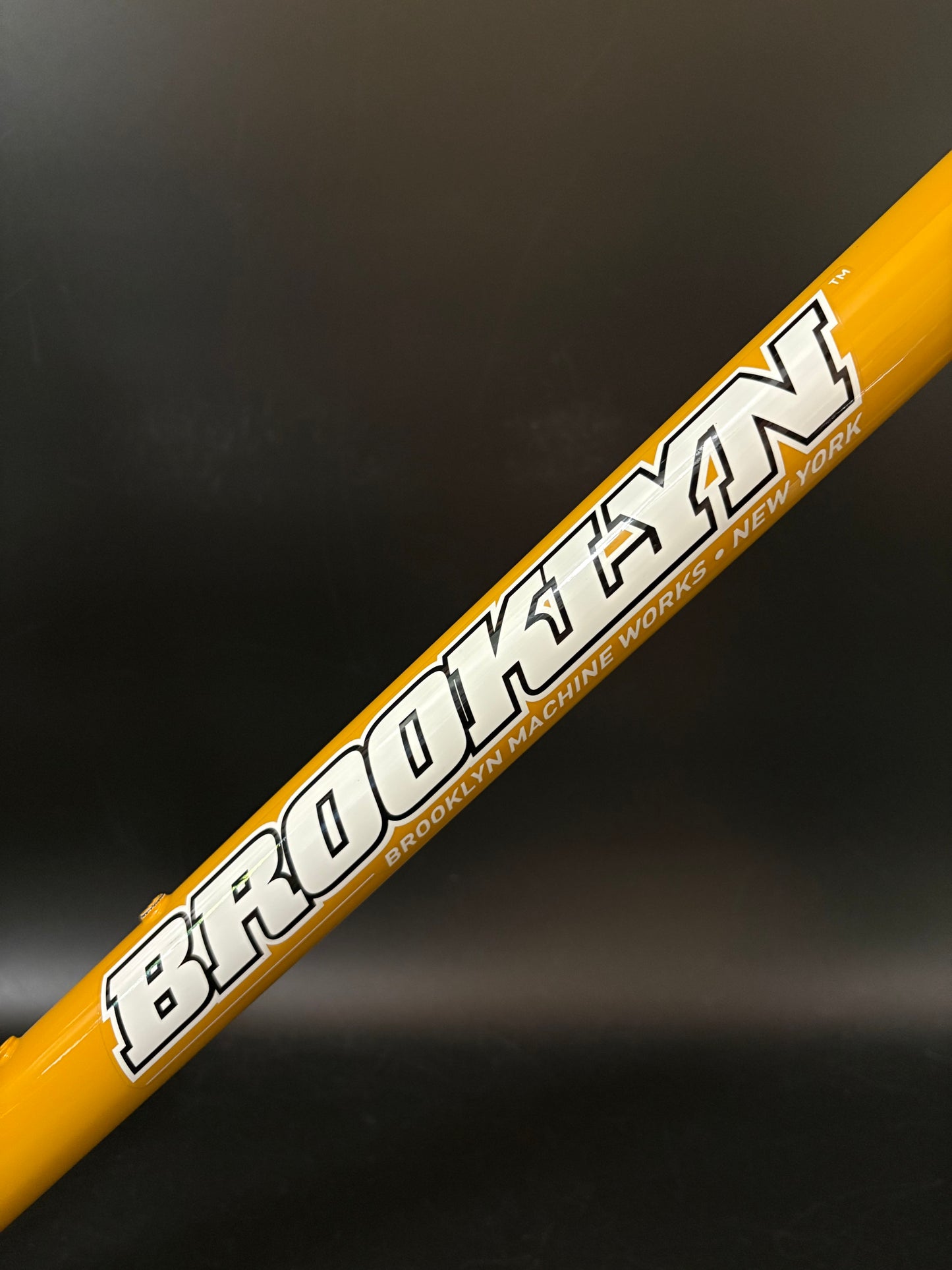 Brooklyn Machine Works Gangsta Track v4 Frameset Yellow Medium