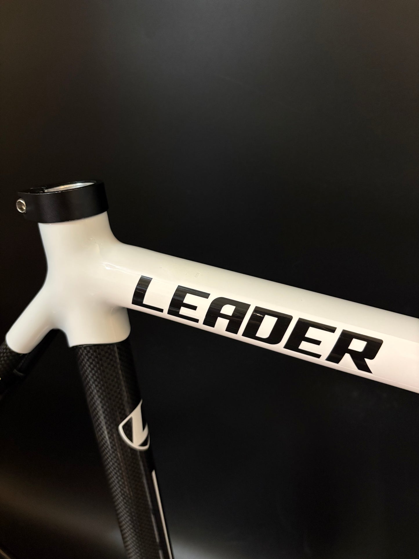 Leader EQNX Carbon Frameset White 54cm