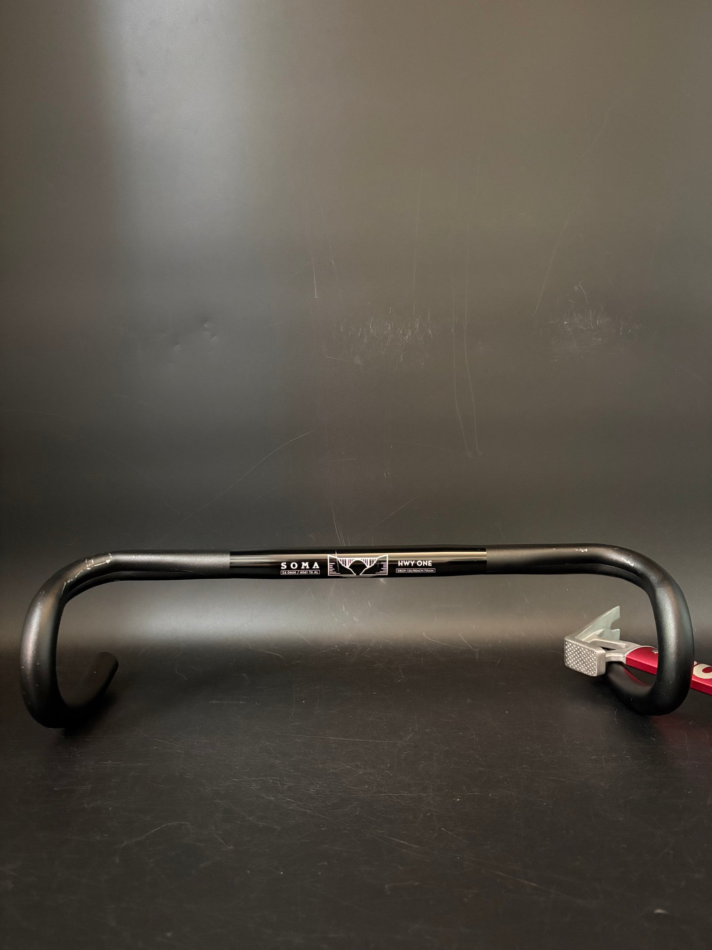 Soma HWY One Drop Handlebar Black 46cm 26.0