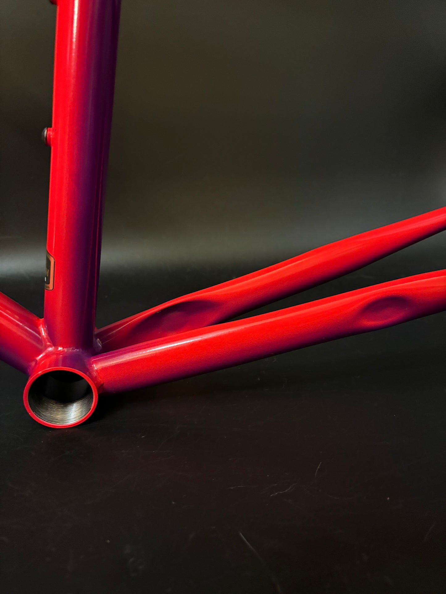 Mash Steel Frameset Neon Purple Fade 53cm