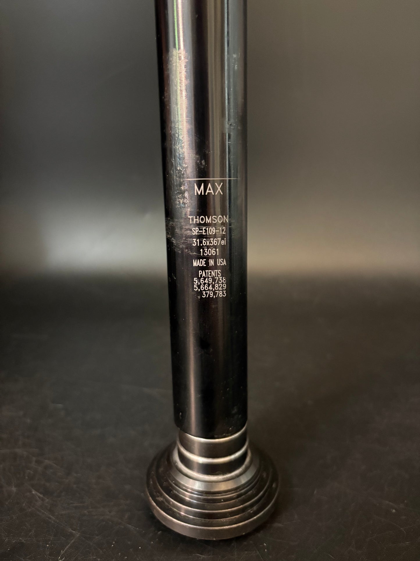 Thomson Elite Seatpost Black 31.6 367mm