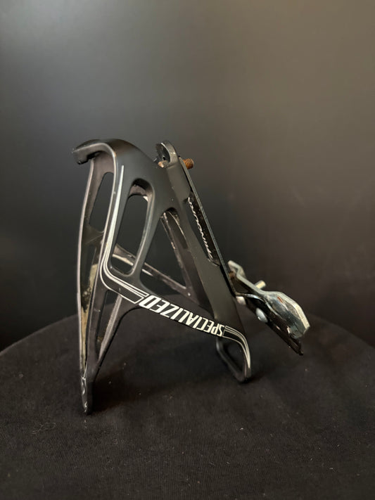 Specialized Bottle Cage + Minoura Saddle Rail Mount