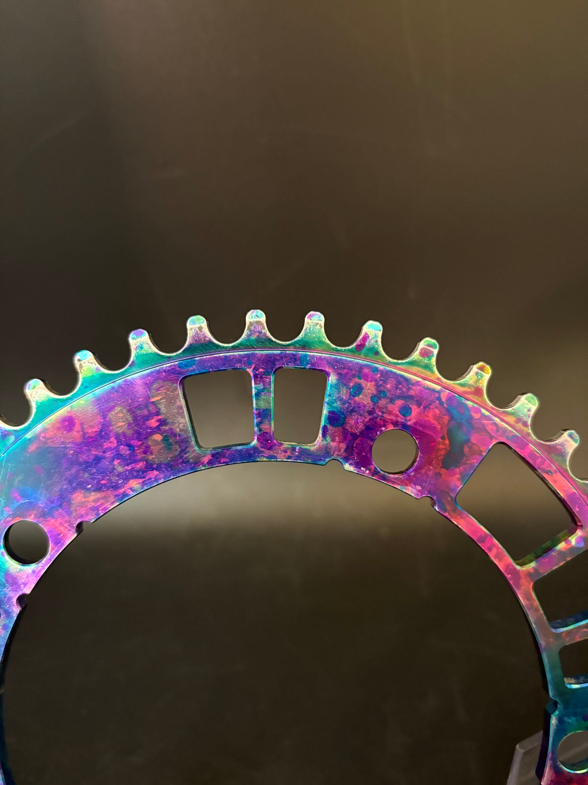 Aarn x Mash Chainring Rainbow 47t