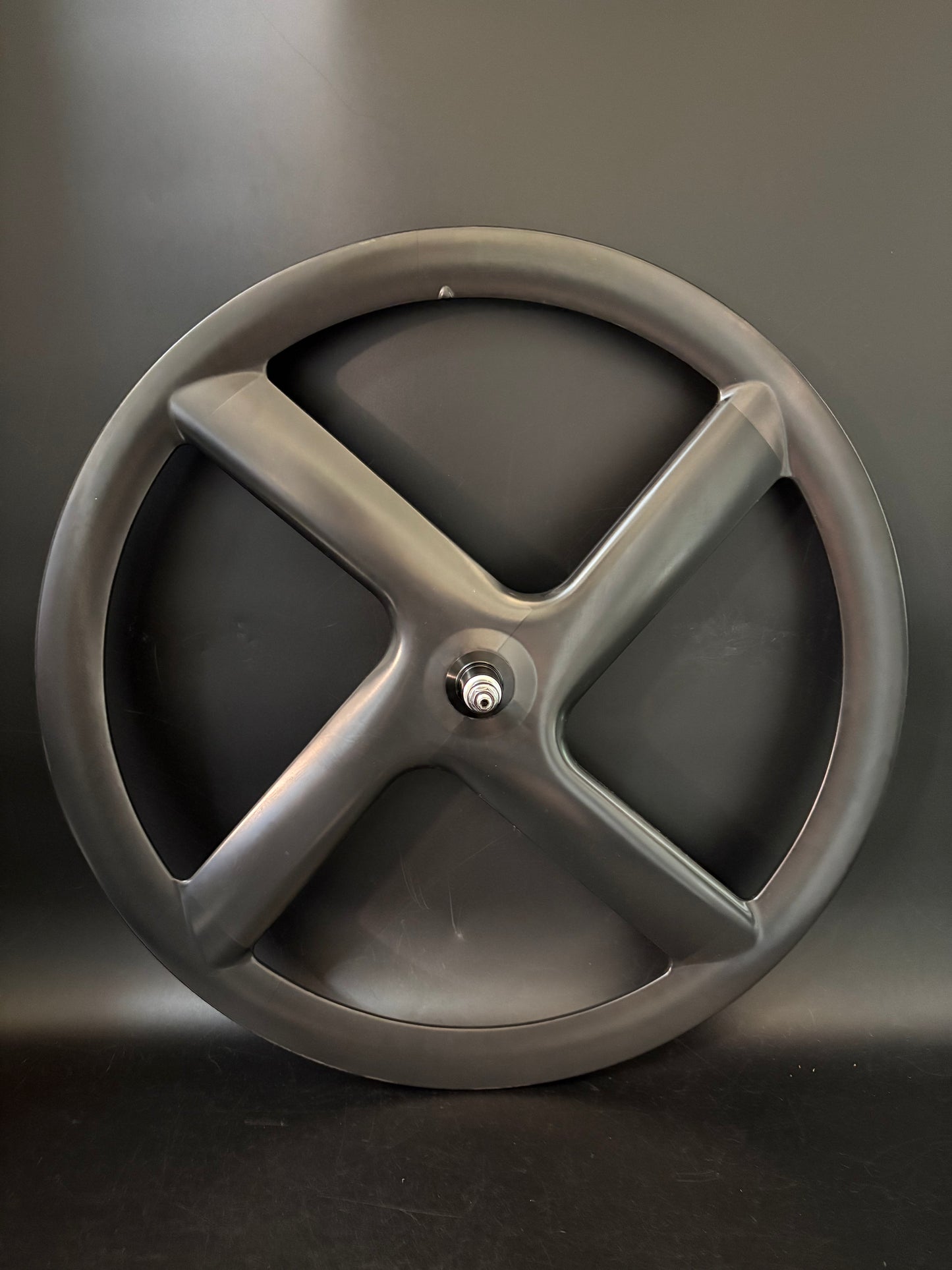NEW Unbranded Clincher 4 Spoke Rear Wheel Carbon