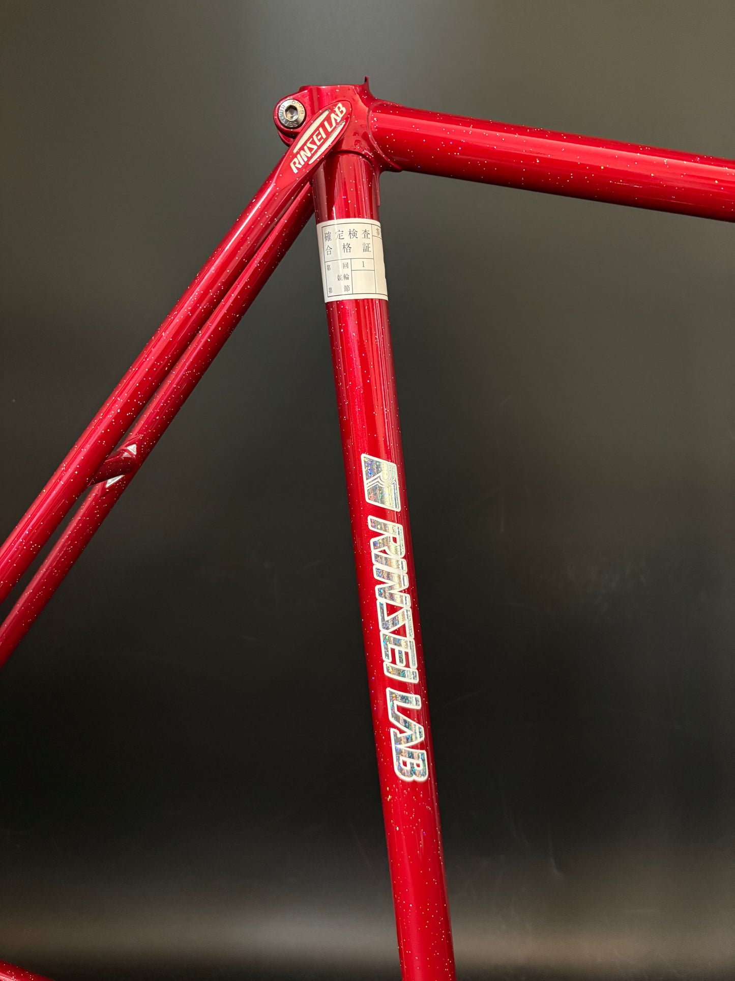 Rinsei Lab NJS Frameset Red 57cm ST 56cm TT
