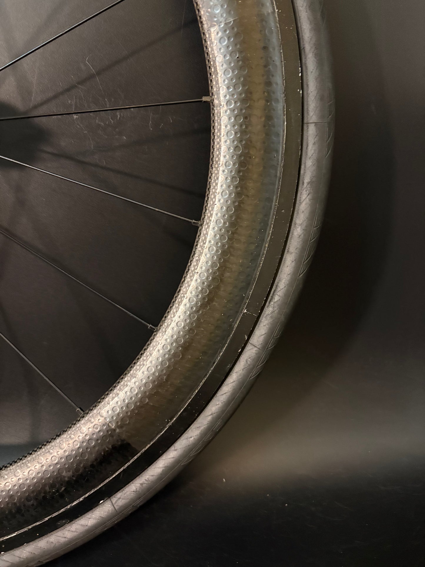 Zipp 404 Carbon Clincher / Phil Wood LF Front Wheel 24h
