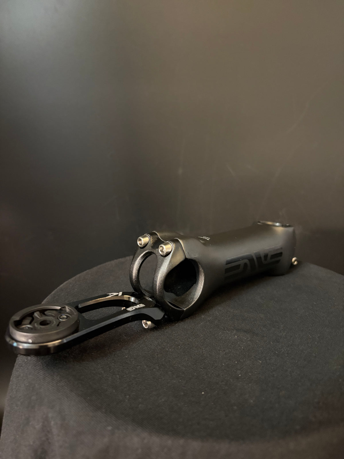 Enve Stem Carbon 120mm 31.8 6deg w/ Computer Mount