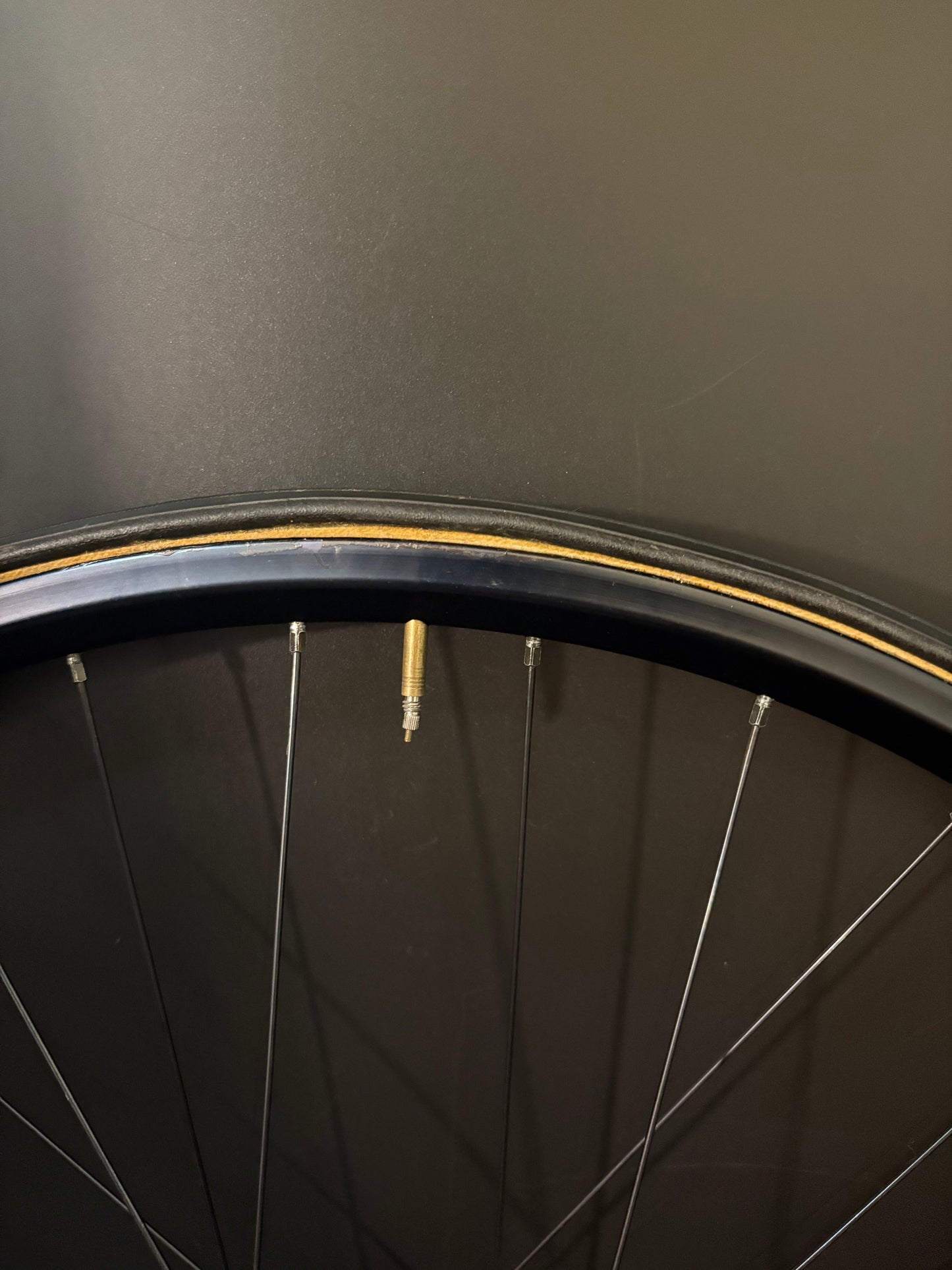 Unbranded Tubular Rims Black / Gran Compe HF Wheelset 32h