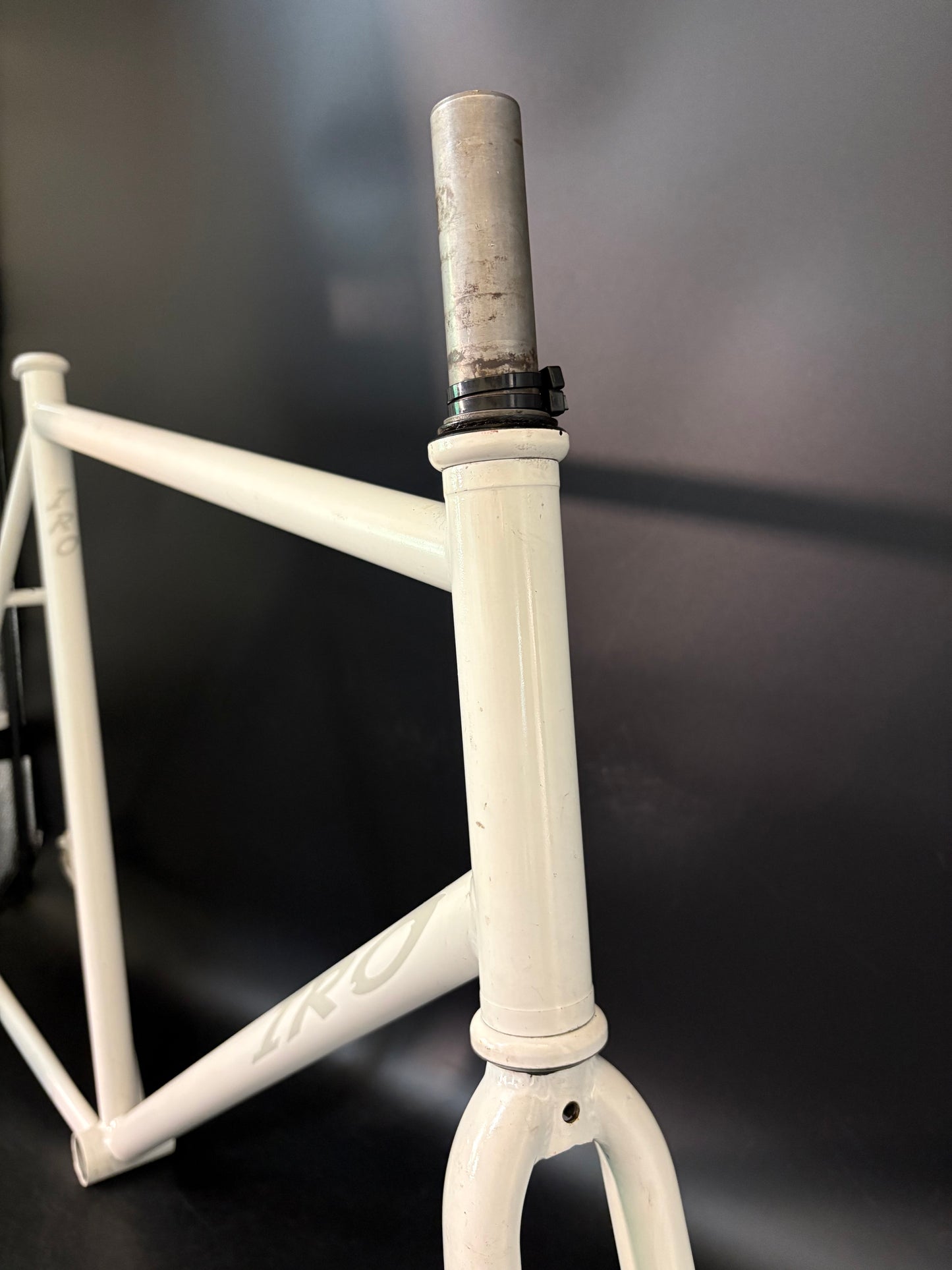 IRO Steel Frameset White 62cm ST 59cm TT