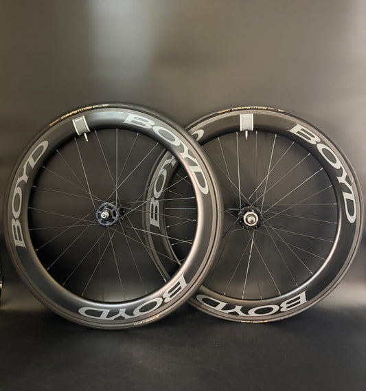 Boyd 60mm Carbon Tubular Wheelset 24/28h