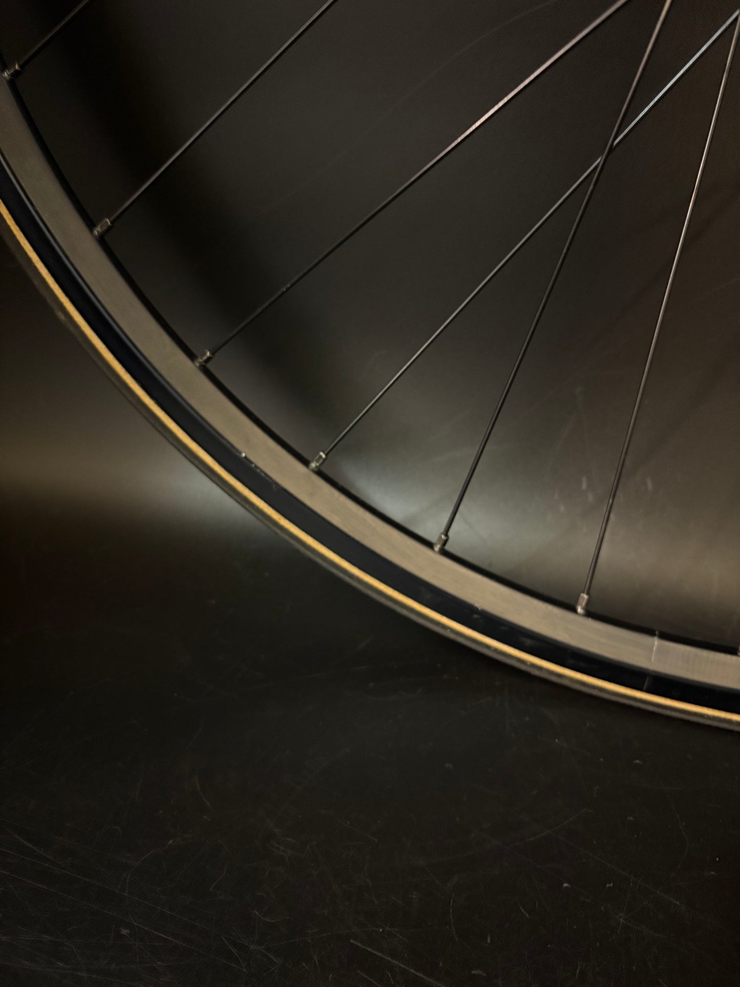 Unbranded Tubular Rims Black / Gran Compe HF Wheelset 32h