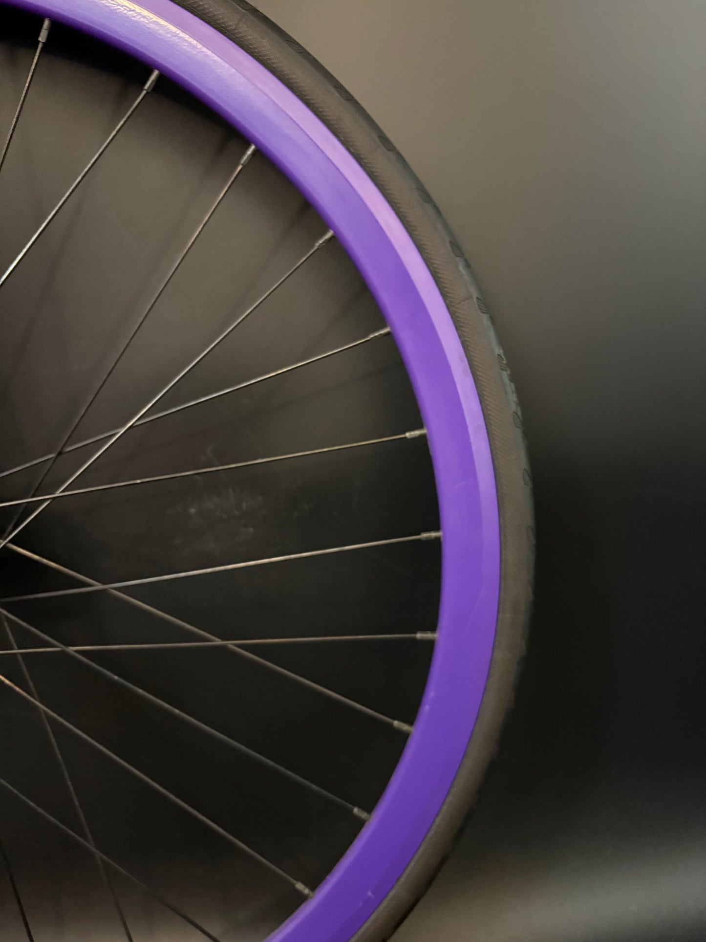 Velocity Deep V Purple / Origin 8 Wheelset 32h