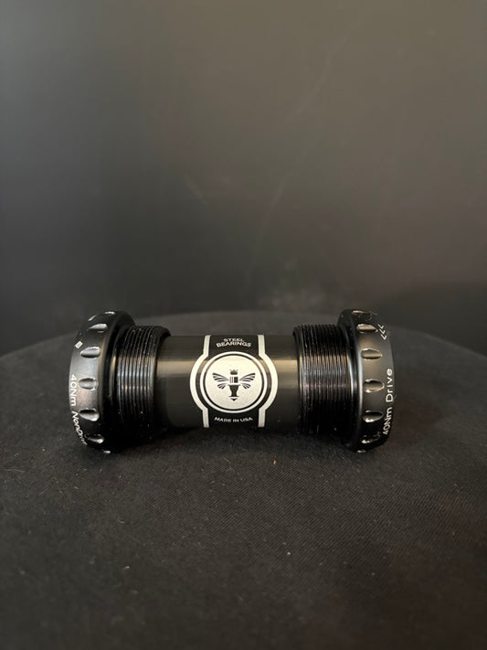 Chris King Threadfit 24mm Bottom Bracket Matte Black