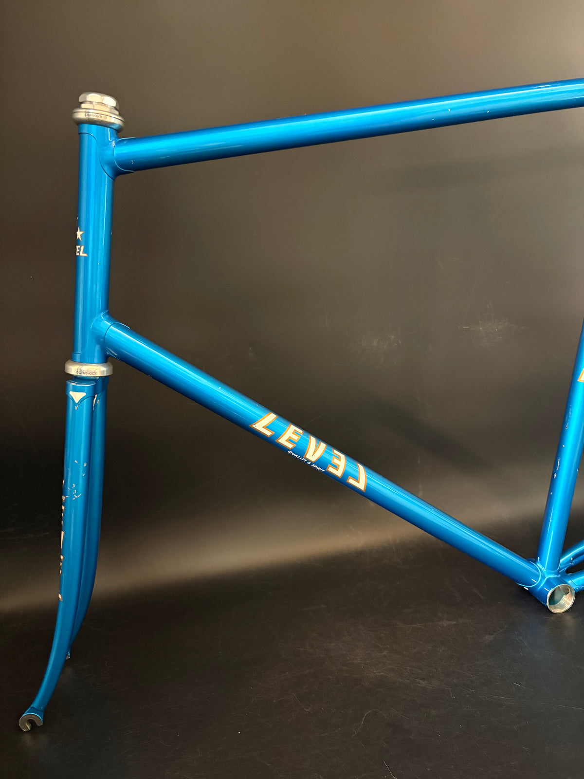 Level NJS Frameset Blue 62cm ST 59cm TT