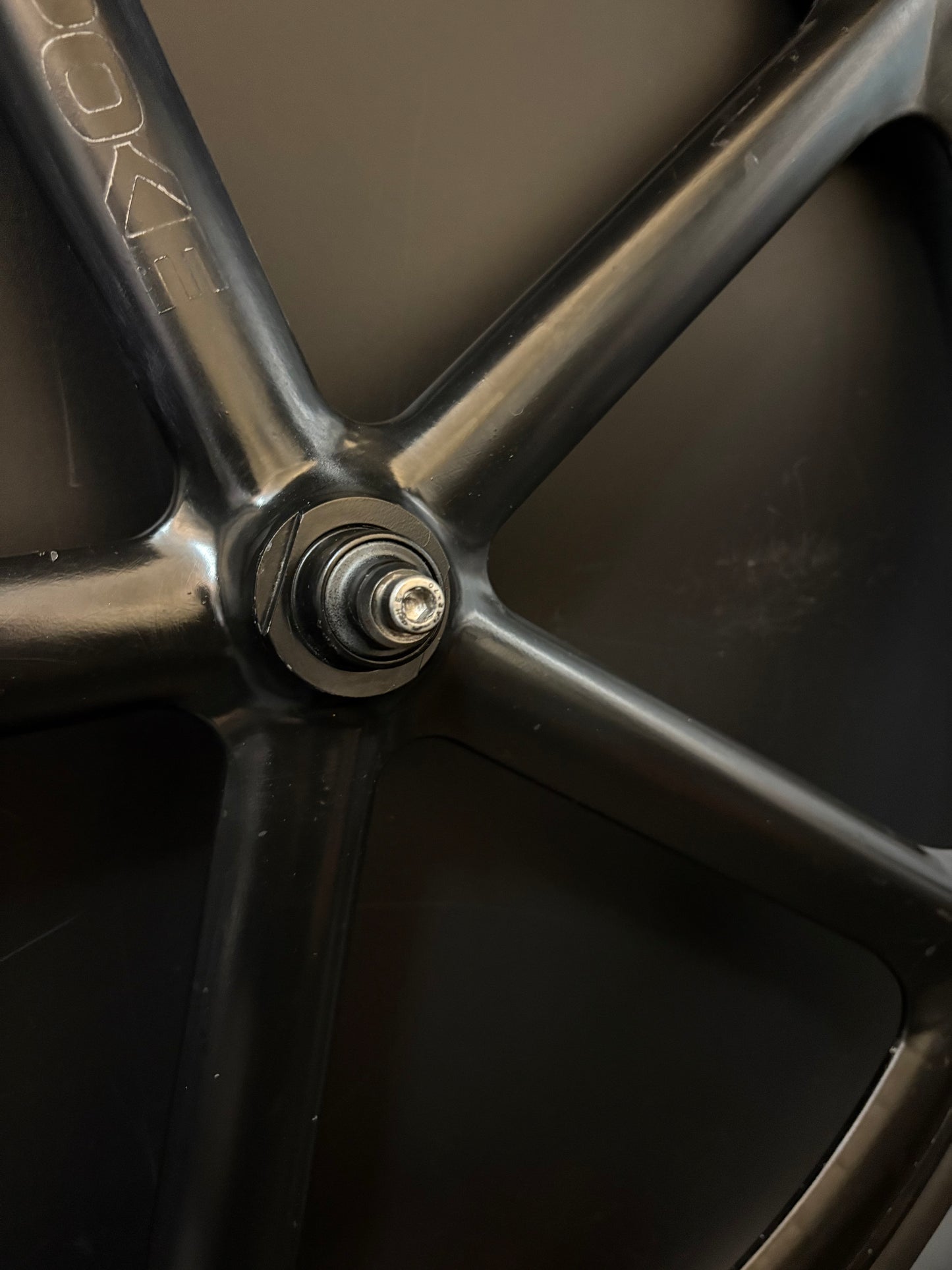 Aerospoke Wheelset Black w/ 17t Cog