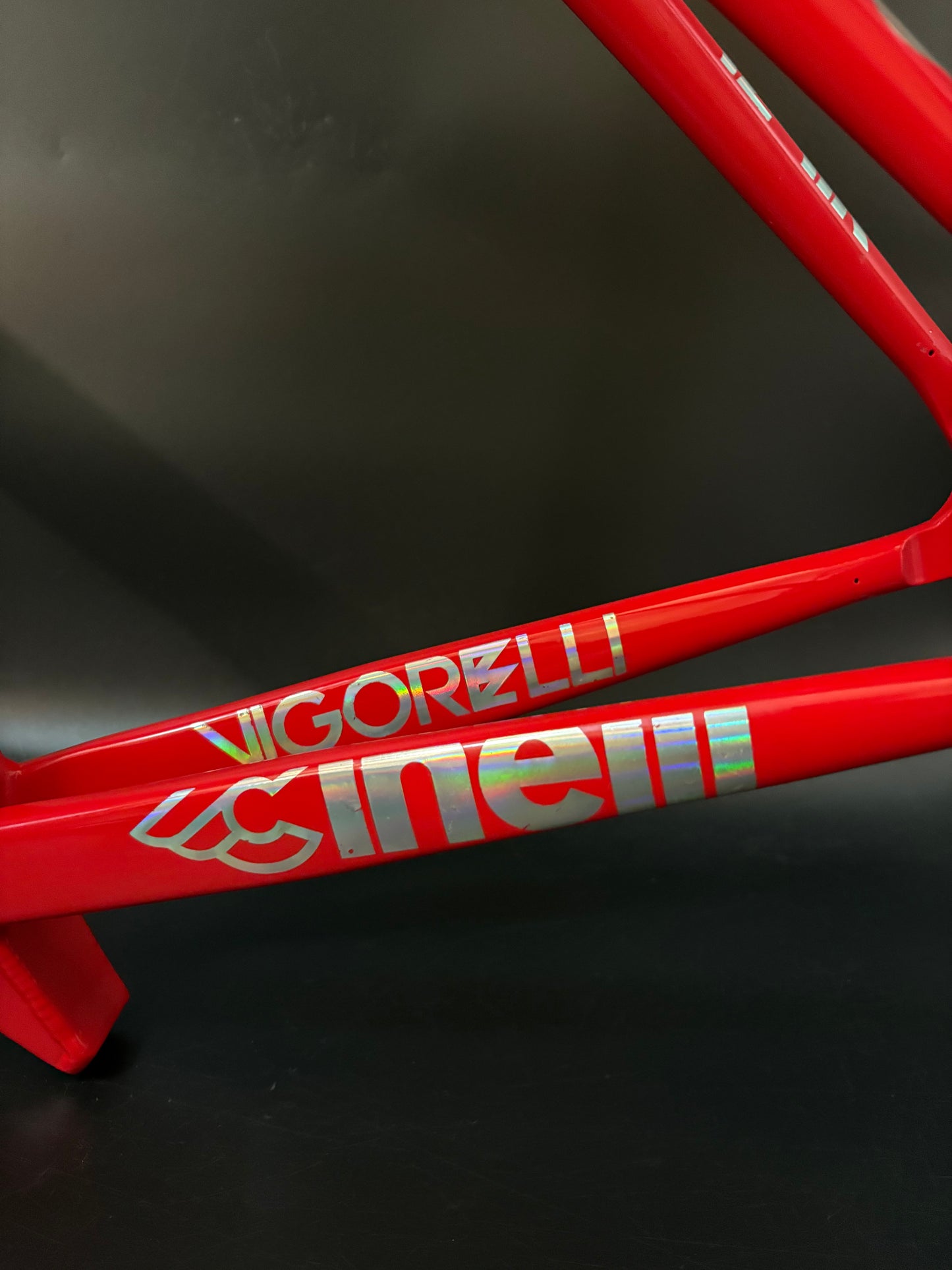 Cinelli Vigorelli Shark Frameset Red 54cm