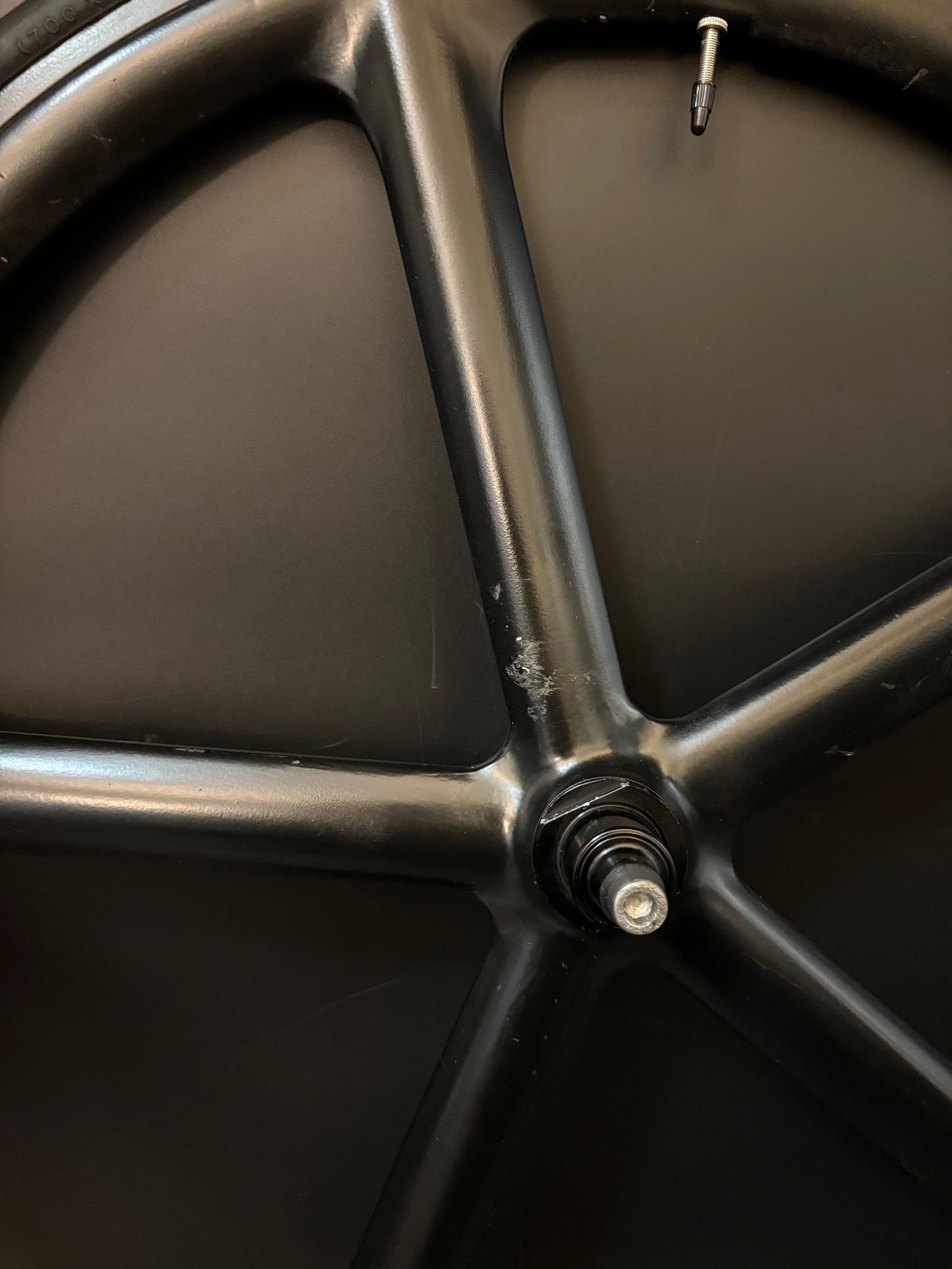 Aerospoke Wheelset Black w/ 17t Cog