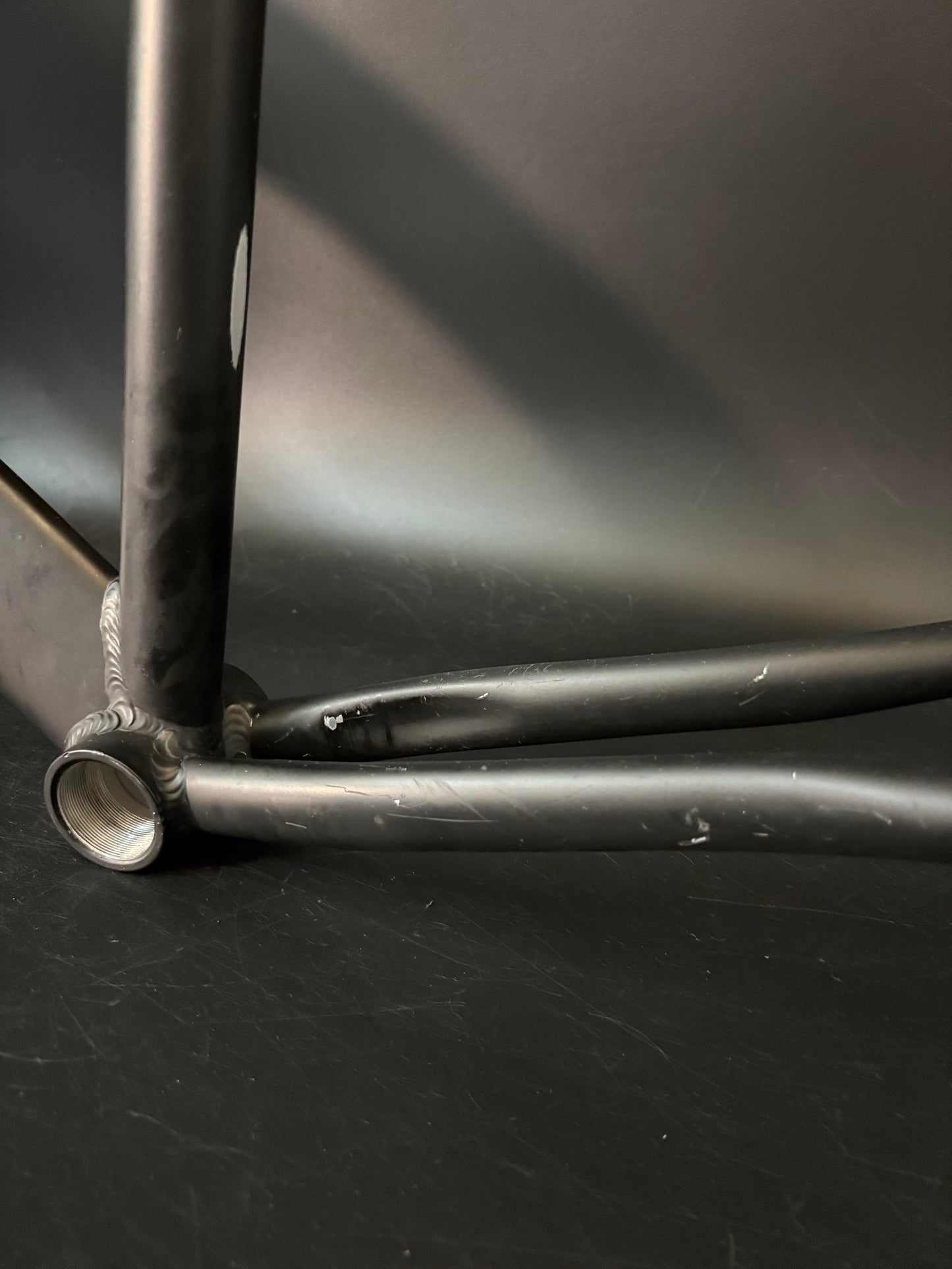 Leader 721 Frameset Black 58cm