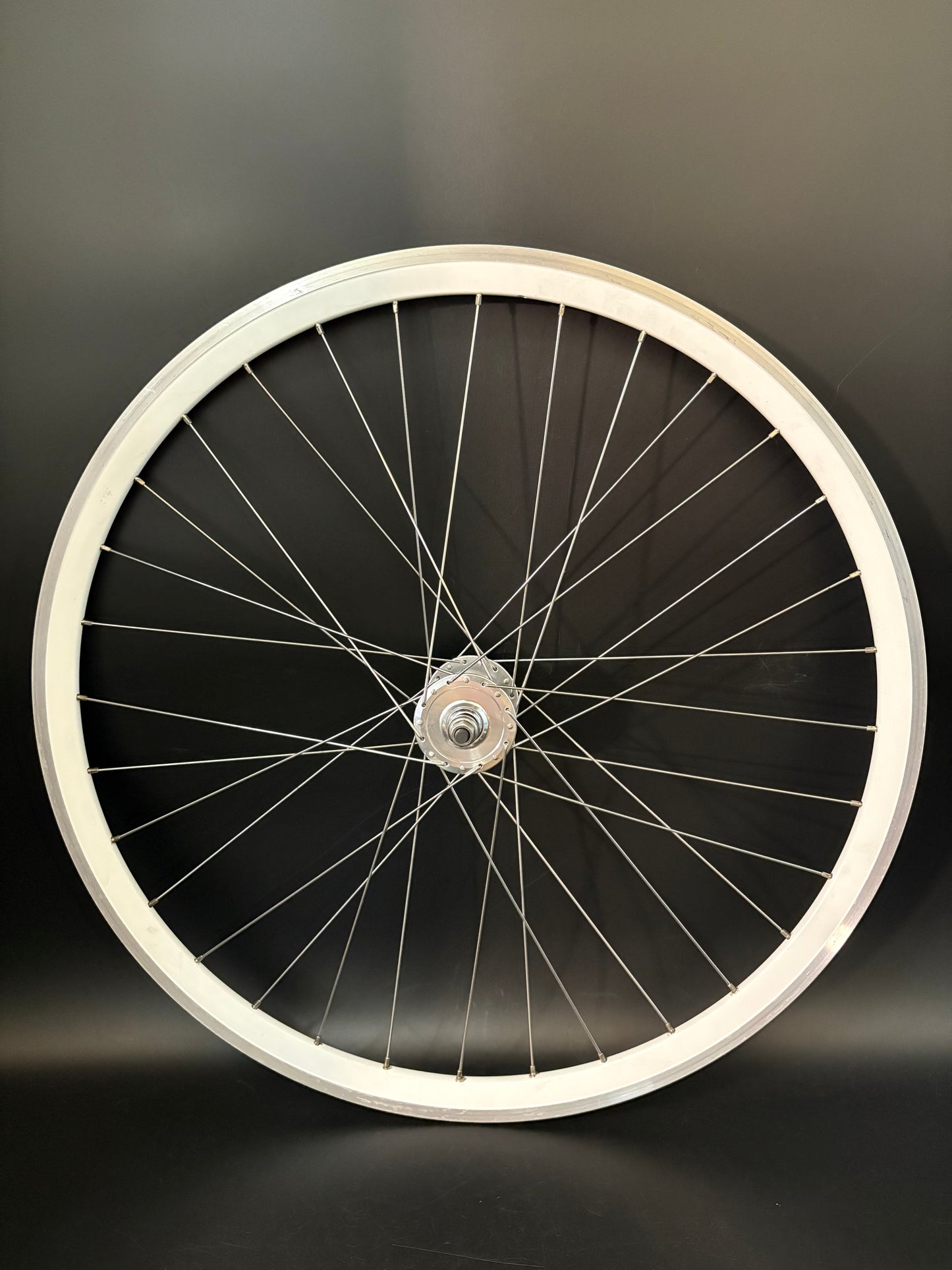 Shroom Components White Machined Wheelset 32h