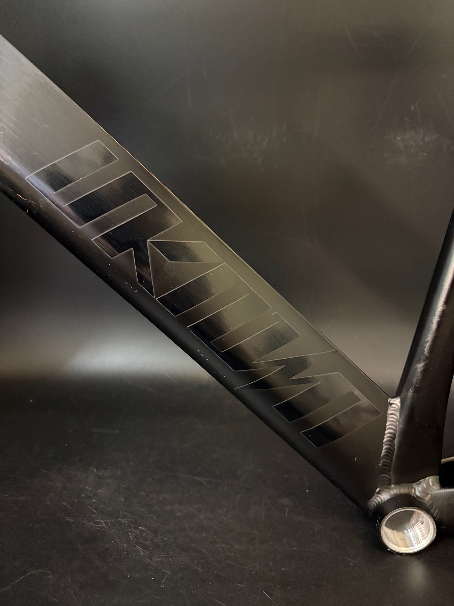 Unknown Track Frameset Black 54cm