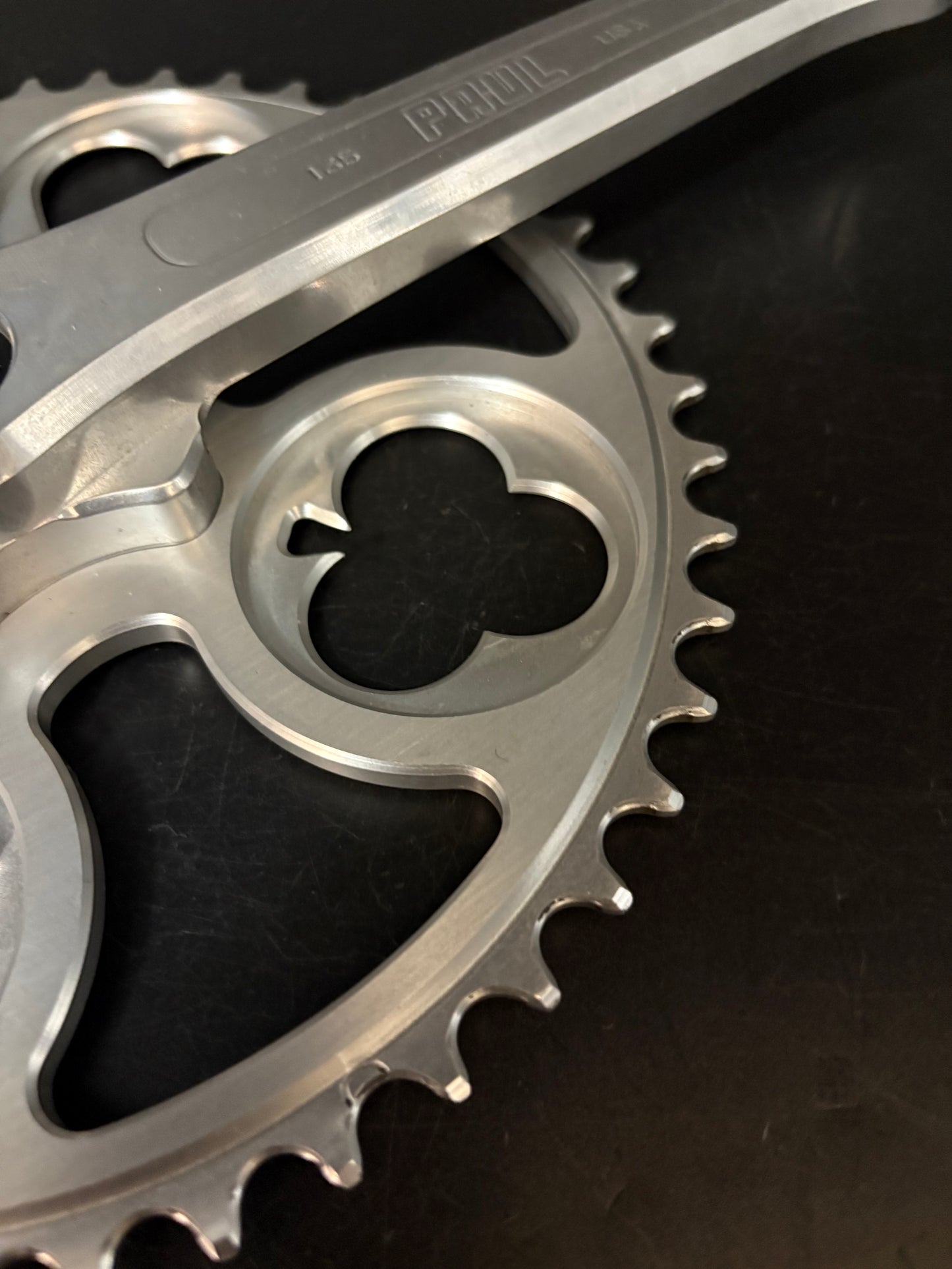 Paul Royal Flush Crankset Silver 165mm 48t