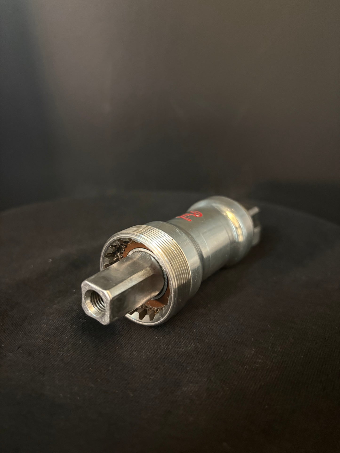 Phil Wood Square Taper Bottom Bracket Silver 111mm JIS