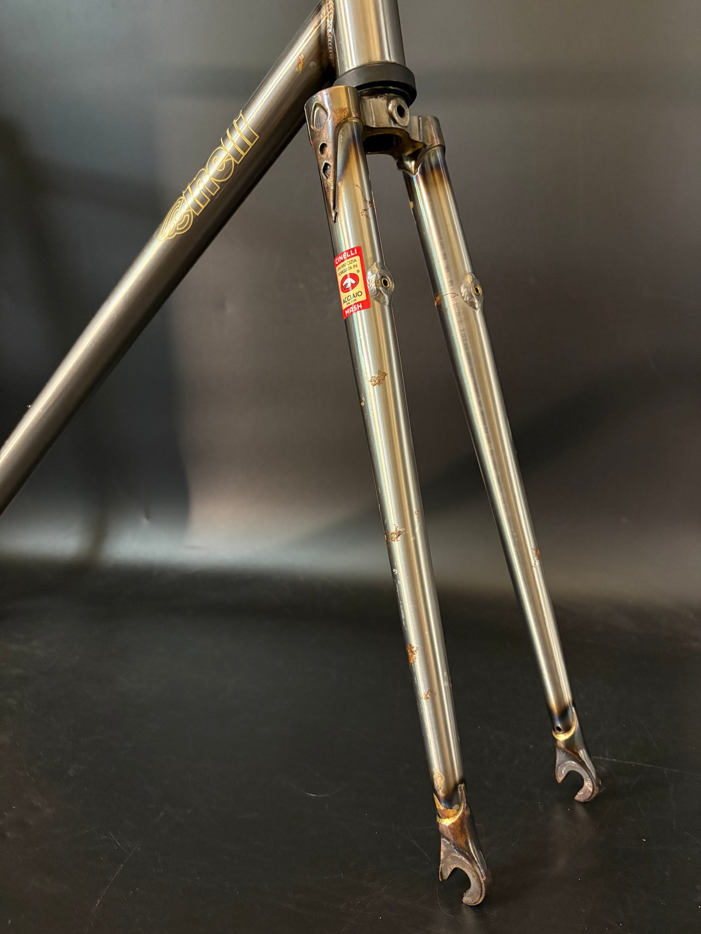 Cinelli Mash Work Frameset Raw 60cm