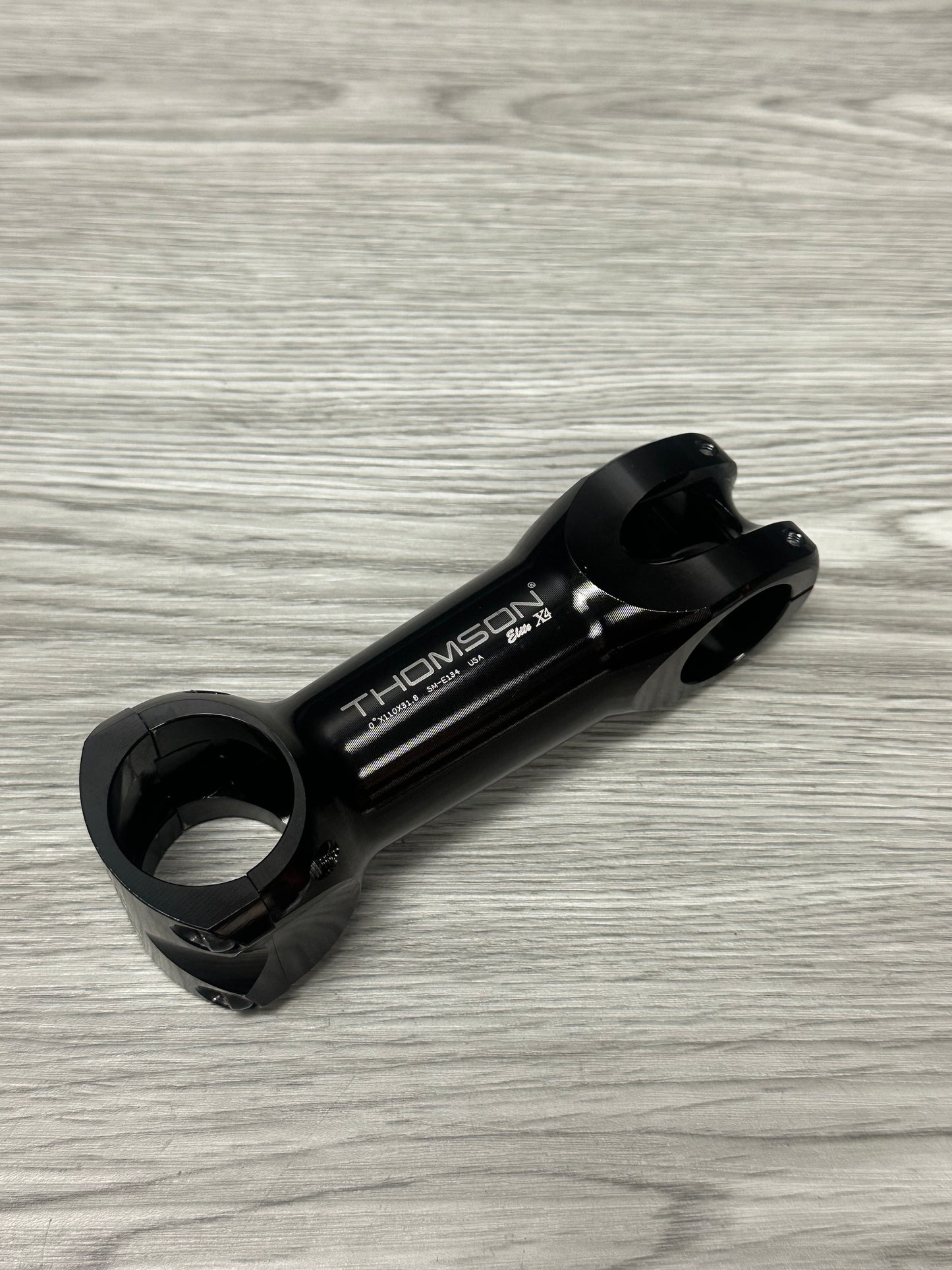 Thomson X4 Stem Black 110mm 31.8 0deg