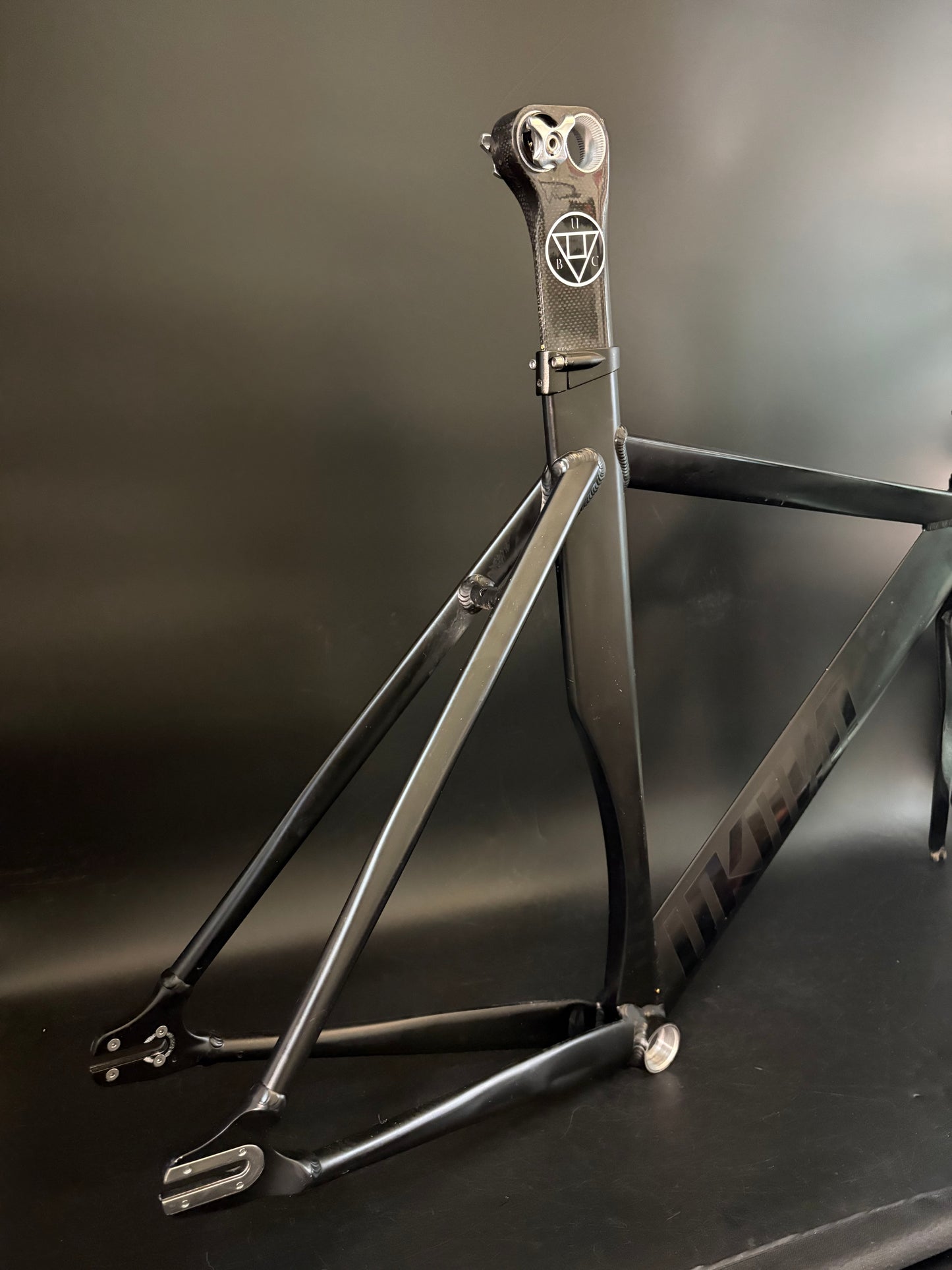 Unknown Track Frameset Black 54cm