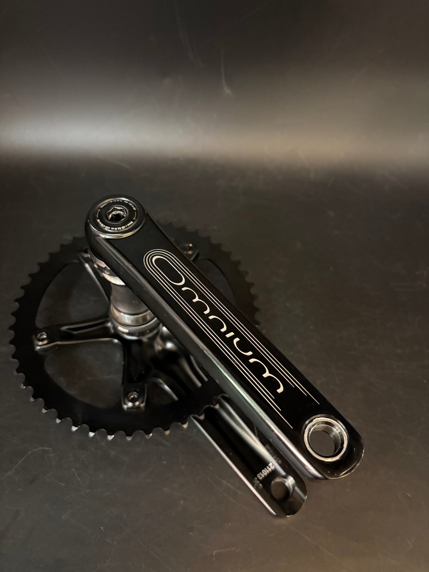 Sram Omnium Crankset Black 165mm 48t #2