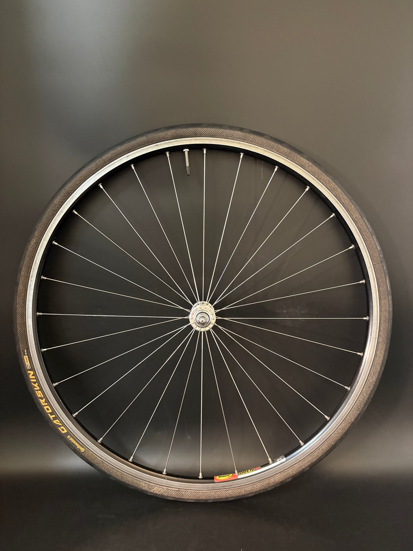 Mavic Open Pro Black / Dura Ace LF 7710 Wheelset 28h