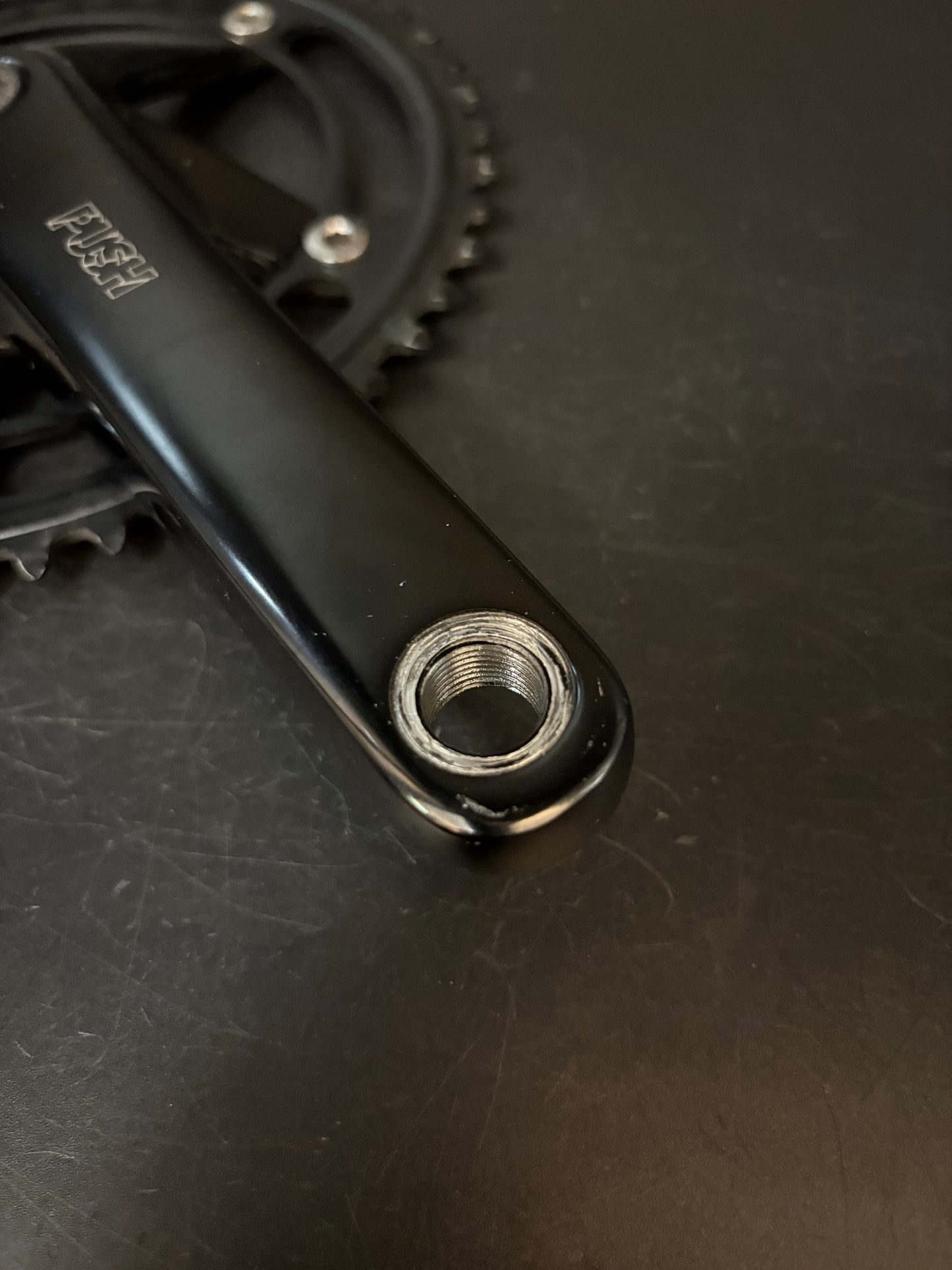 Aventon Push Crankset Black 165mm 48t