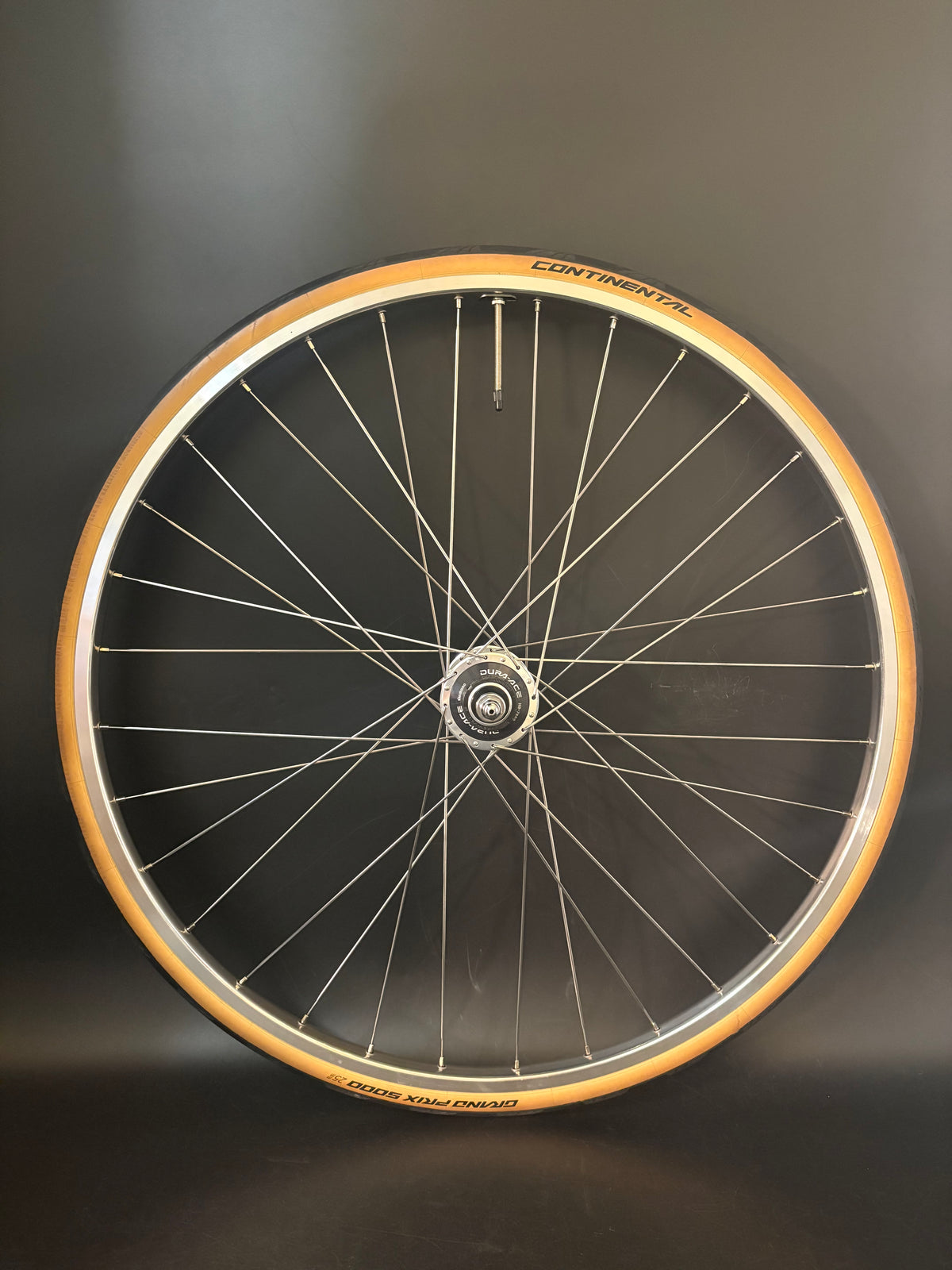 H Plus Son Tb14 / Dura Ace 7600 Wheelset Silver 32h