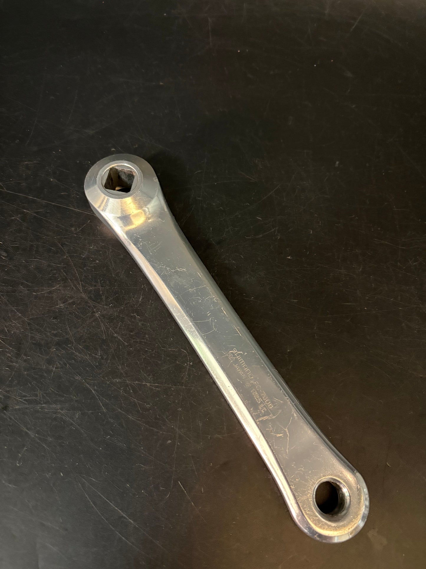 Dura Ace 7600 Crankset Silver 172.5mm 48t