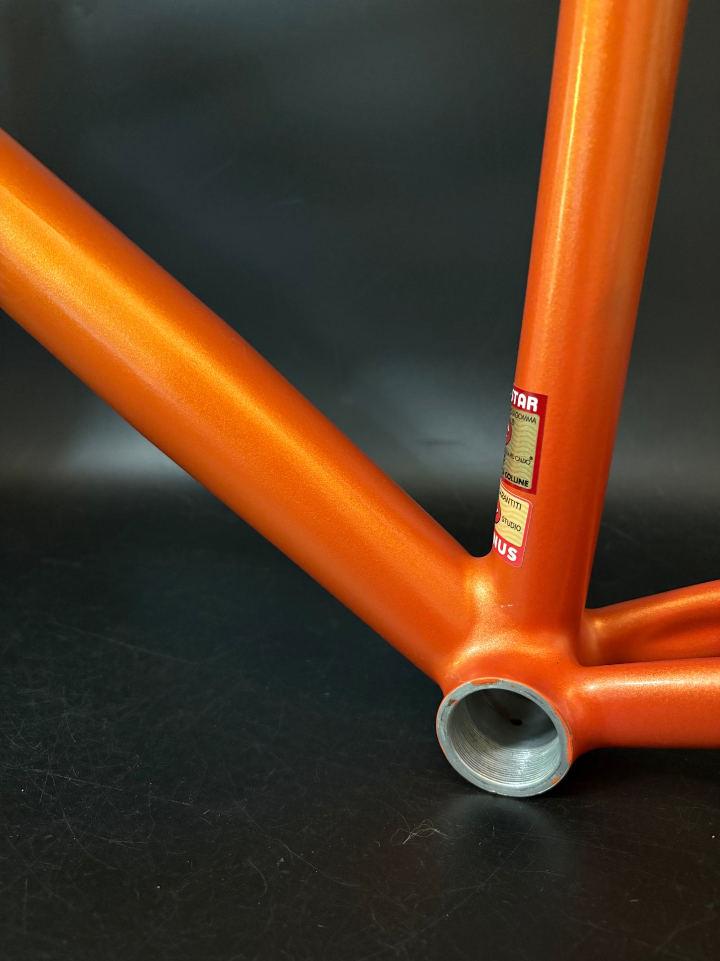 Superb Sprint Frameset Orange 56cm ST 54cm TT
