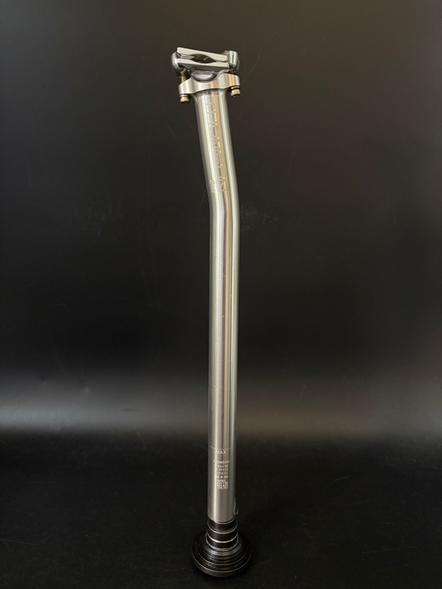 Thomson Elite Setback Seatpost Silver 27.2 410mm