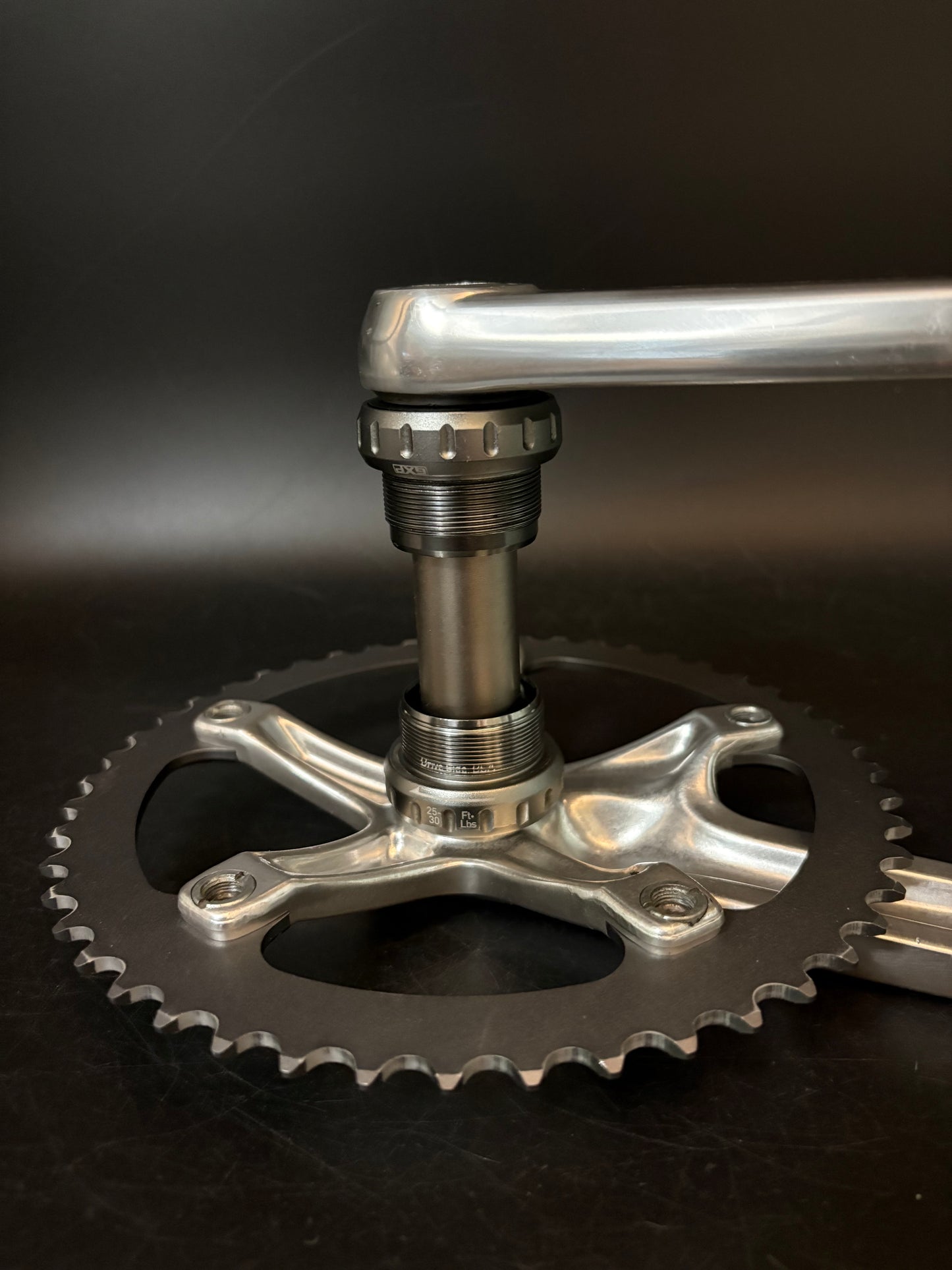 Sram Omnium Crankset Silver 165mm 48t