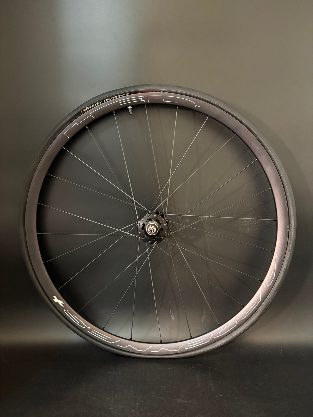 HED Ardennes Track Wheelset Black 24h