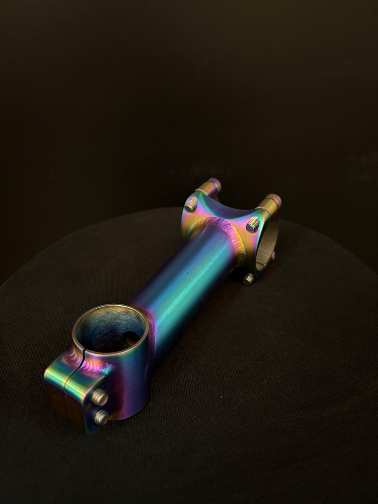 Deluxe Ti Stem Oil Slick 110mm 31.8