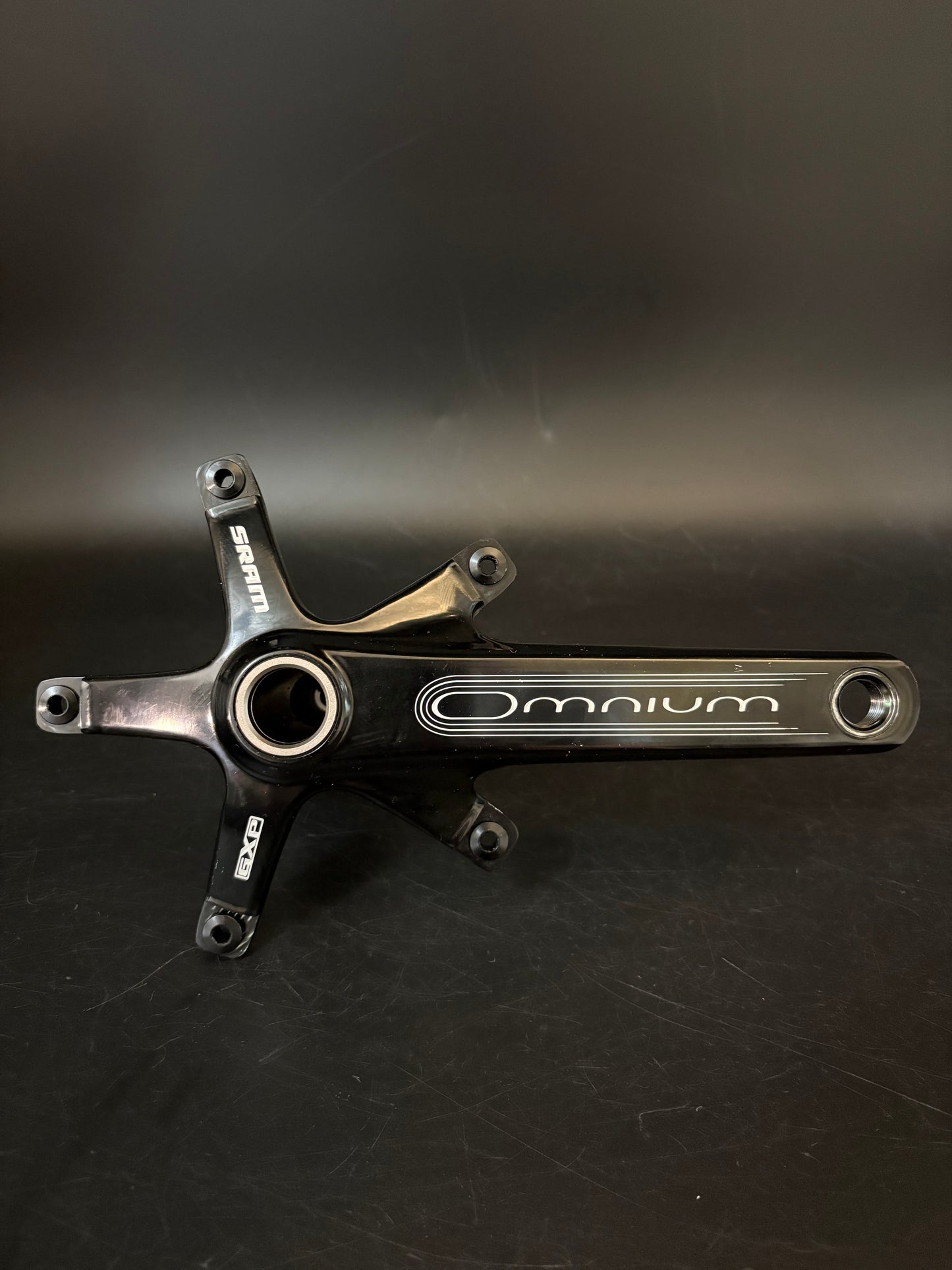 Sram Omnium Cranks Black 165mm