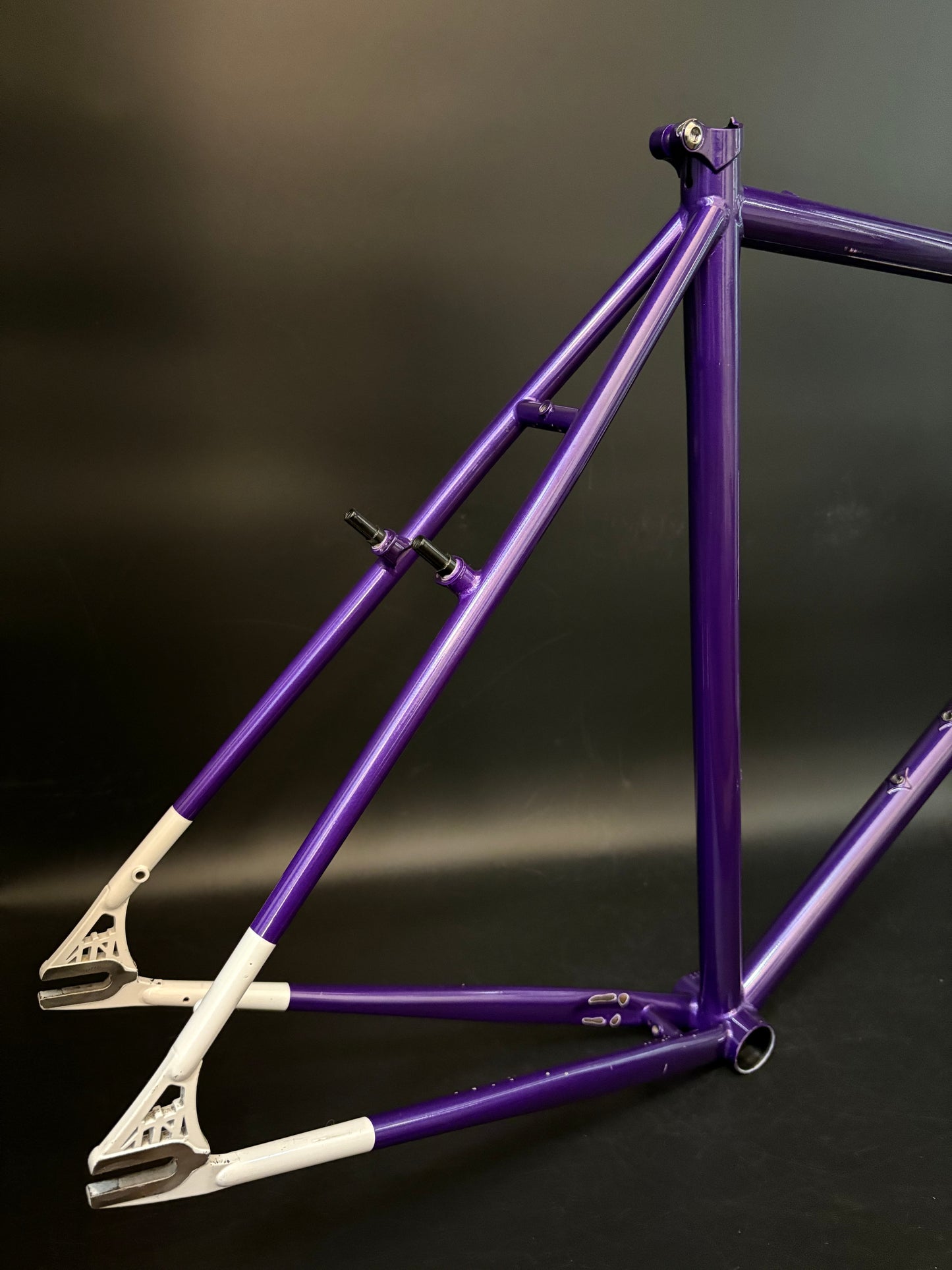 All City Nature Boy Frameset Purple 55cm