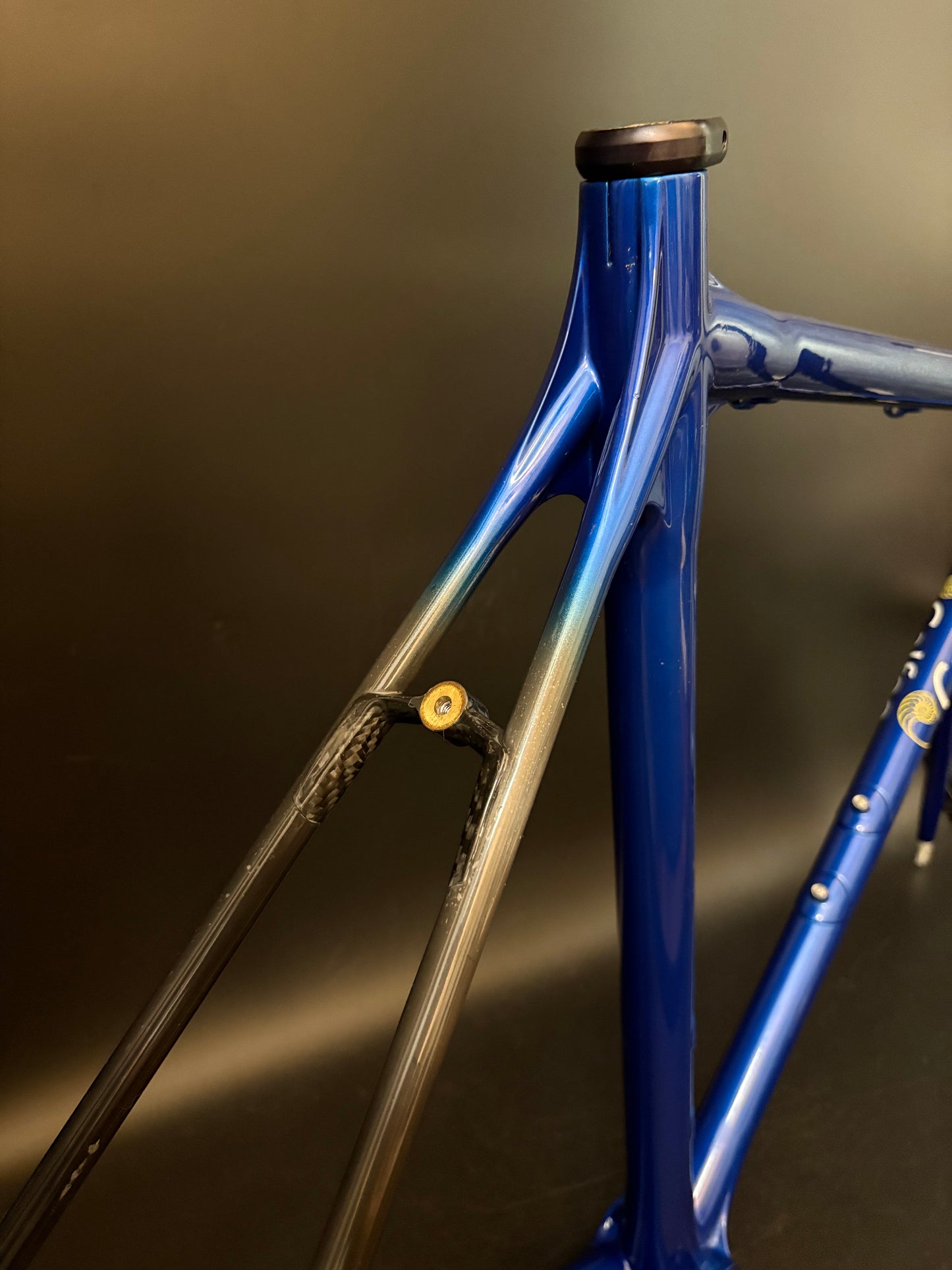 Calfee Pista Roya Carbon Frameset Blue 56cm