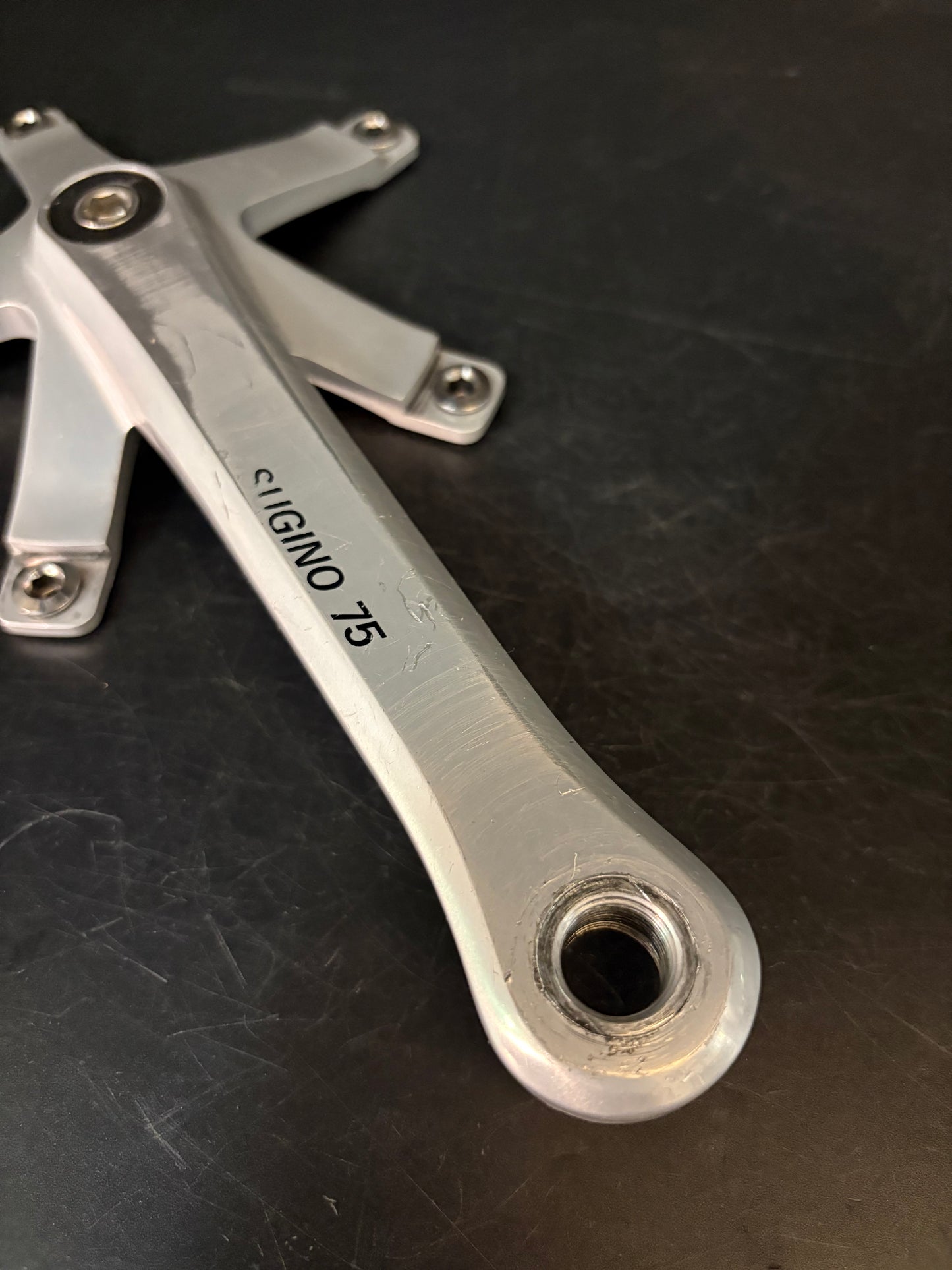 Sugino 75 Cranks Silver 165mm