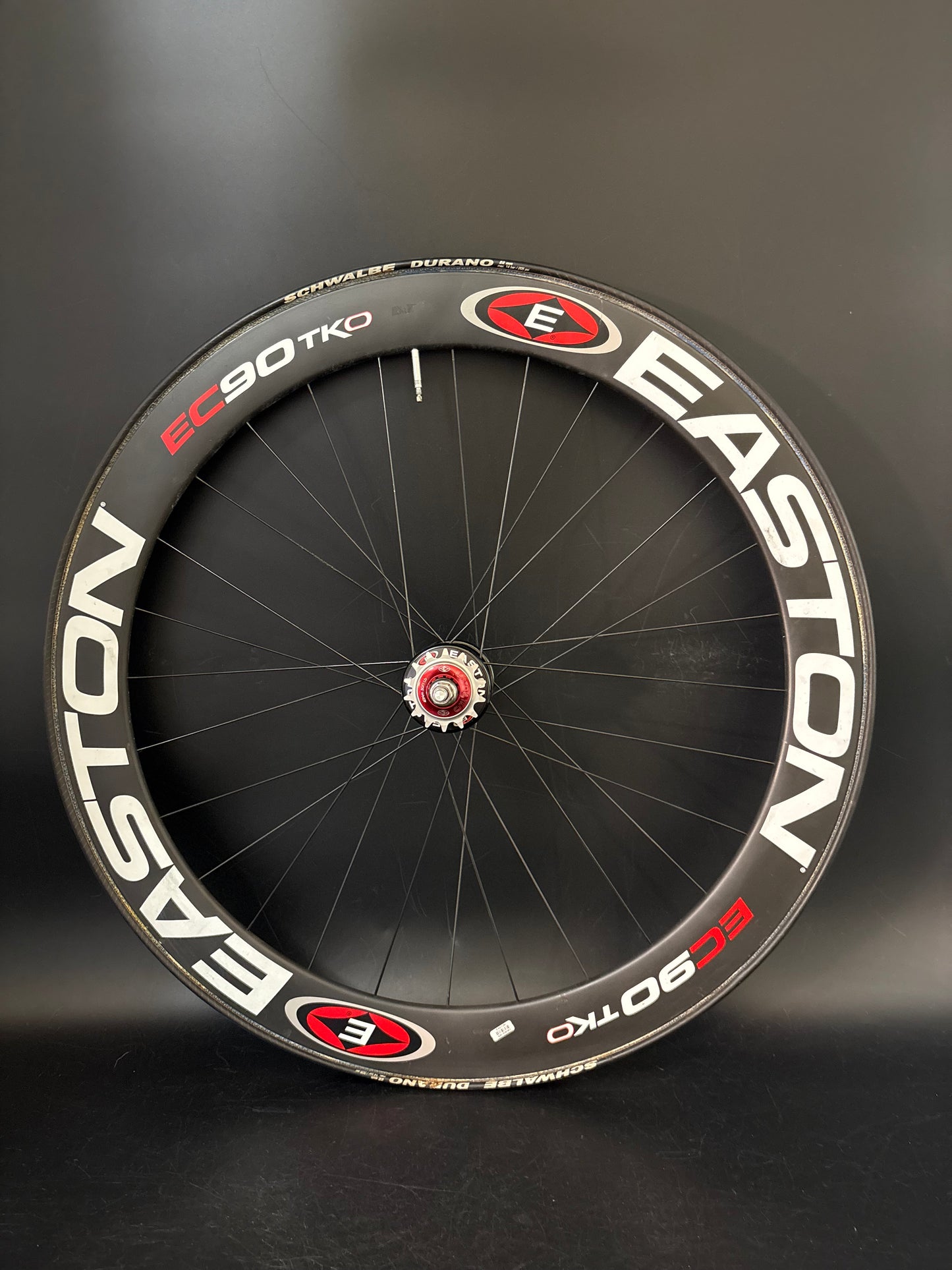 Easton EC90 TKO 55mm Carbon Tubular Wheelset 20/28h