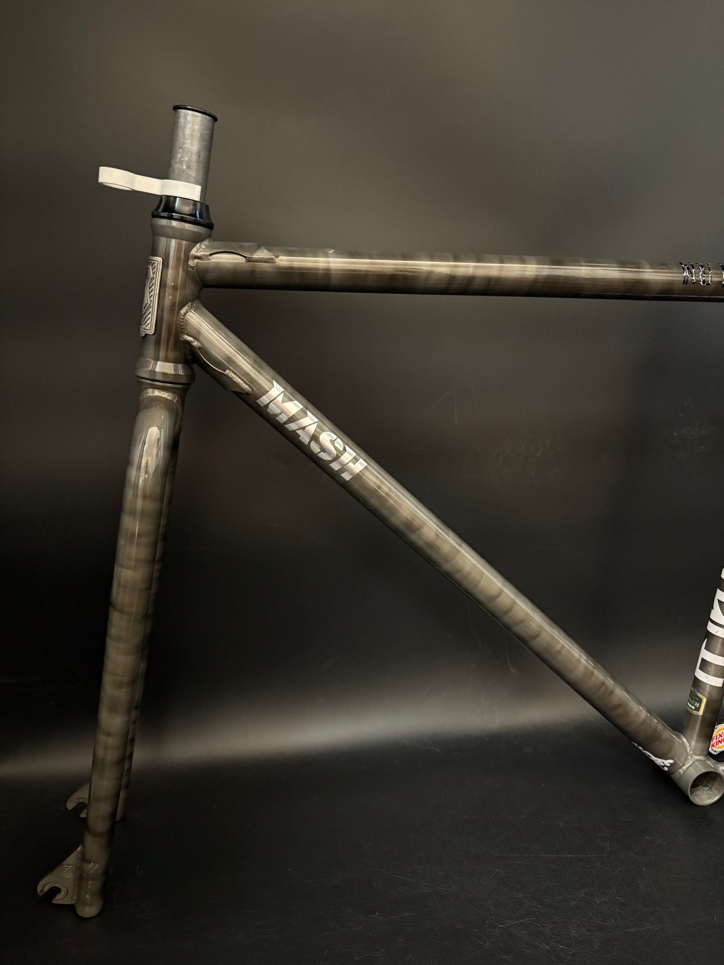 Mash Reyes Steel Frameset Phosphate Smoke Medium