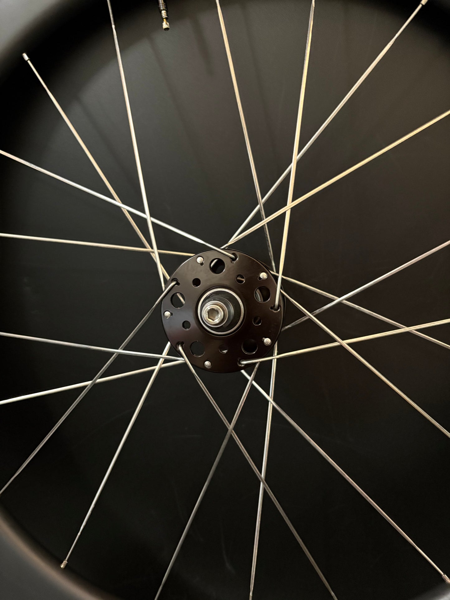 Unbranded Carbon 88mm / Phil Wood Pro Wheelset Black 20h