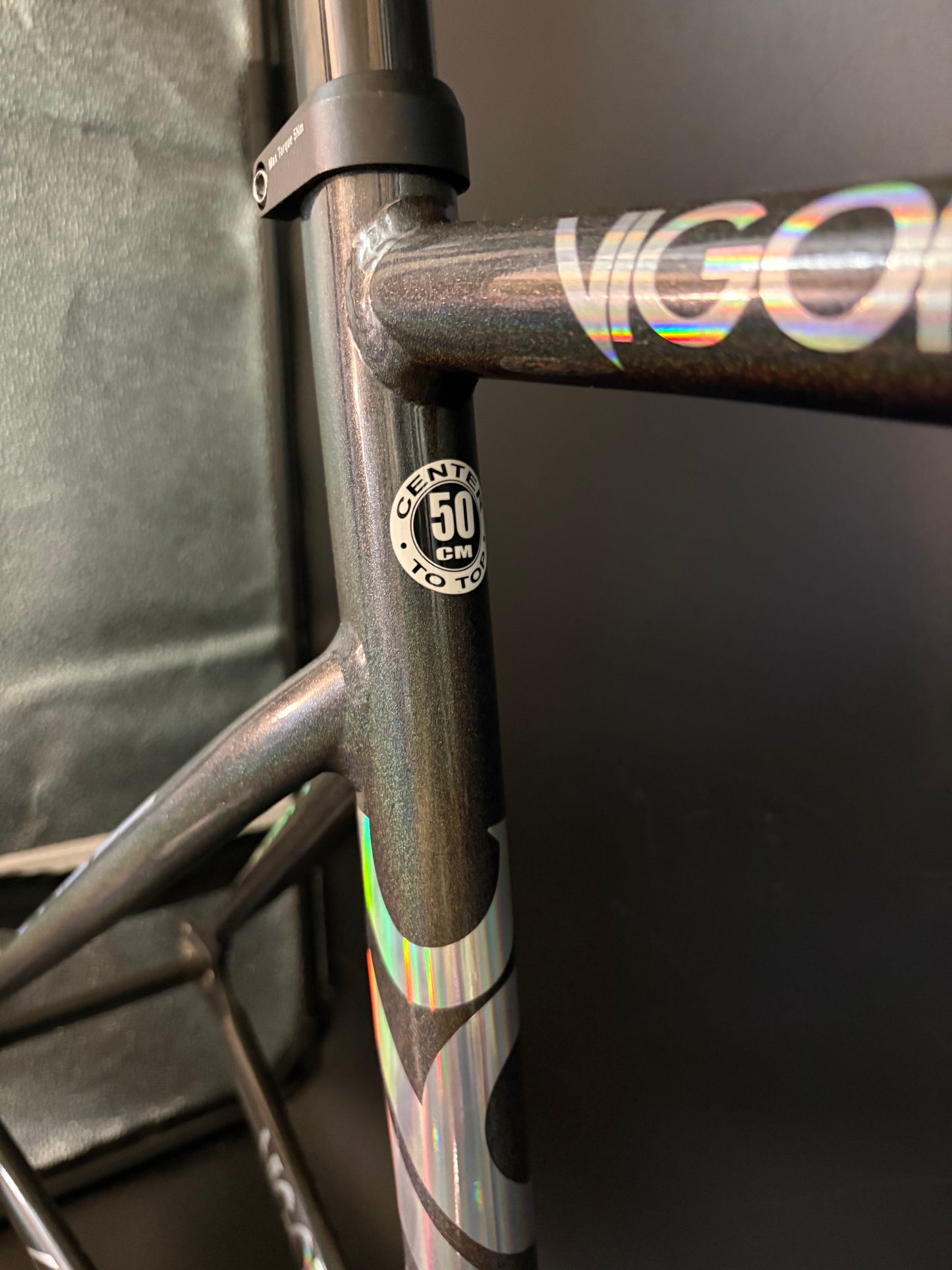 NEW Cinelli Vigorelli Shark Frameset Rainbow Sparkle 50cm XS